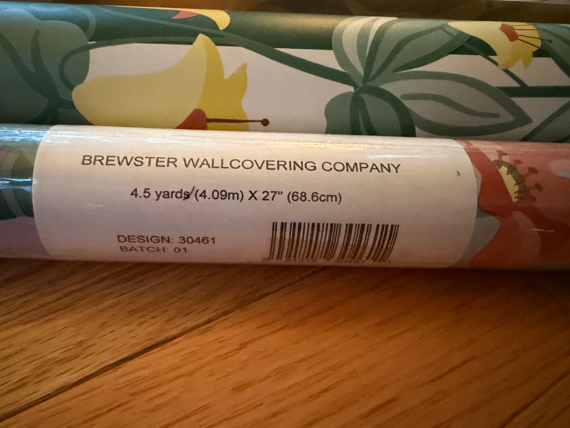 Vintage Wallpaper by Brewster - image 2 of 2