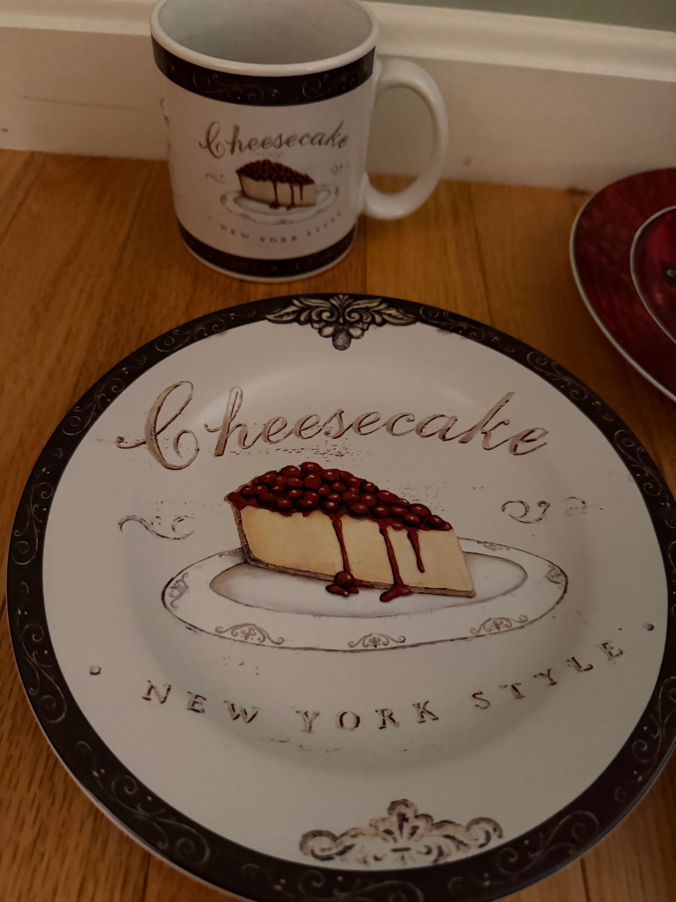 Lot of Sakura" Coffee Break" Mugs and Plates - image 13 of 14