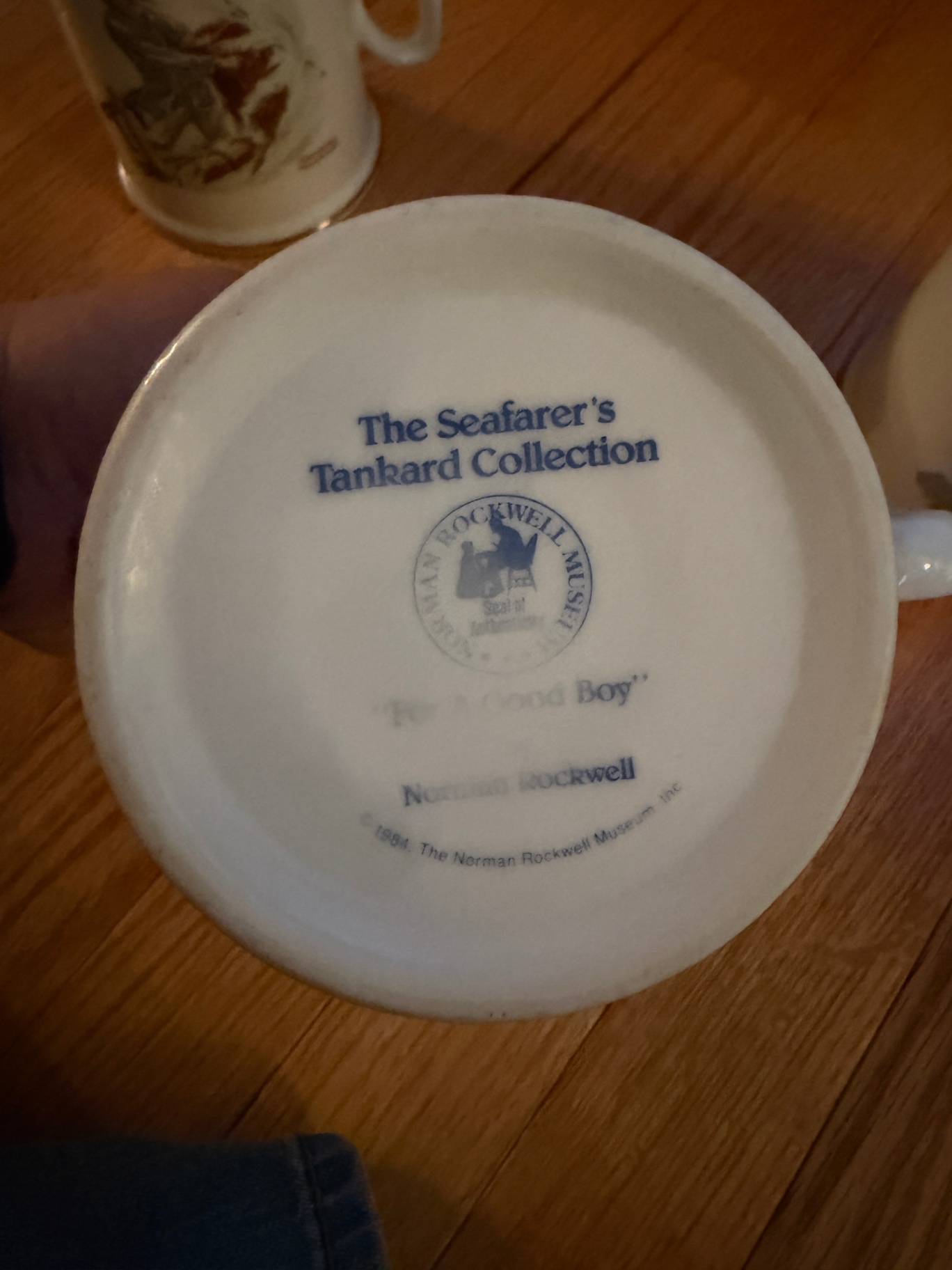 The Seafarer's Tankard Collection Mugs Norman Rockwell - image 8 of 10