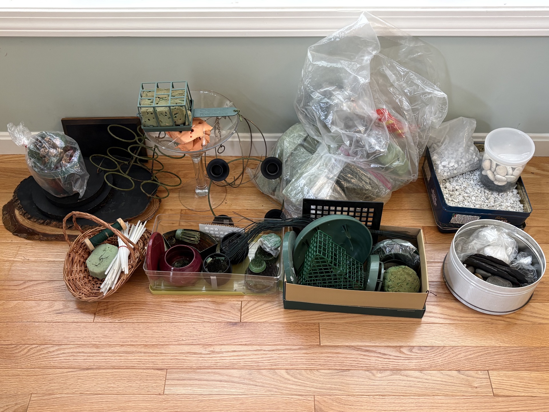 Misc Lot of Various Floral Arrangement Supplies - image 1 of 1