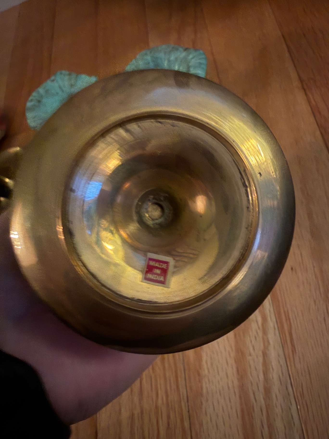 Various Brass and Metal Decor Items Including Candlestick Holders - image 5 of 5