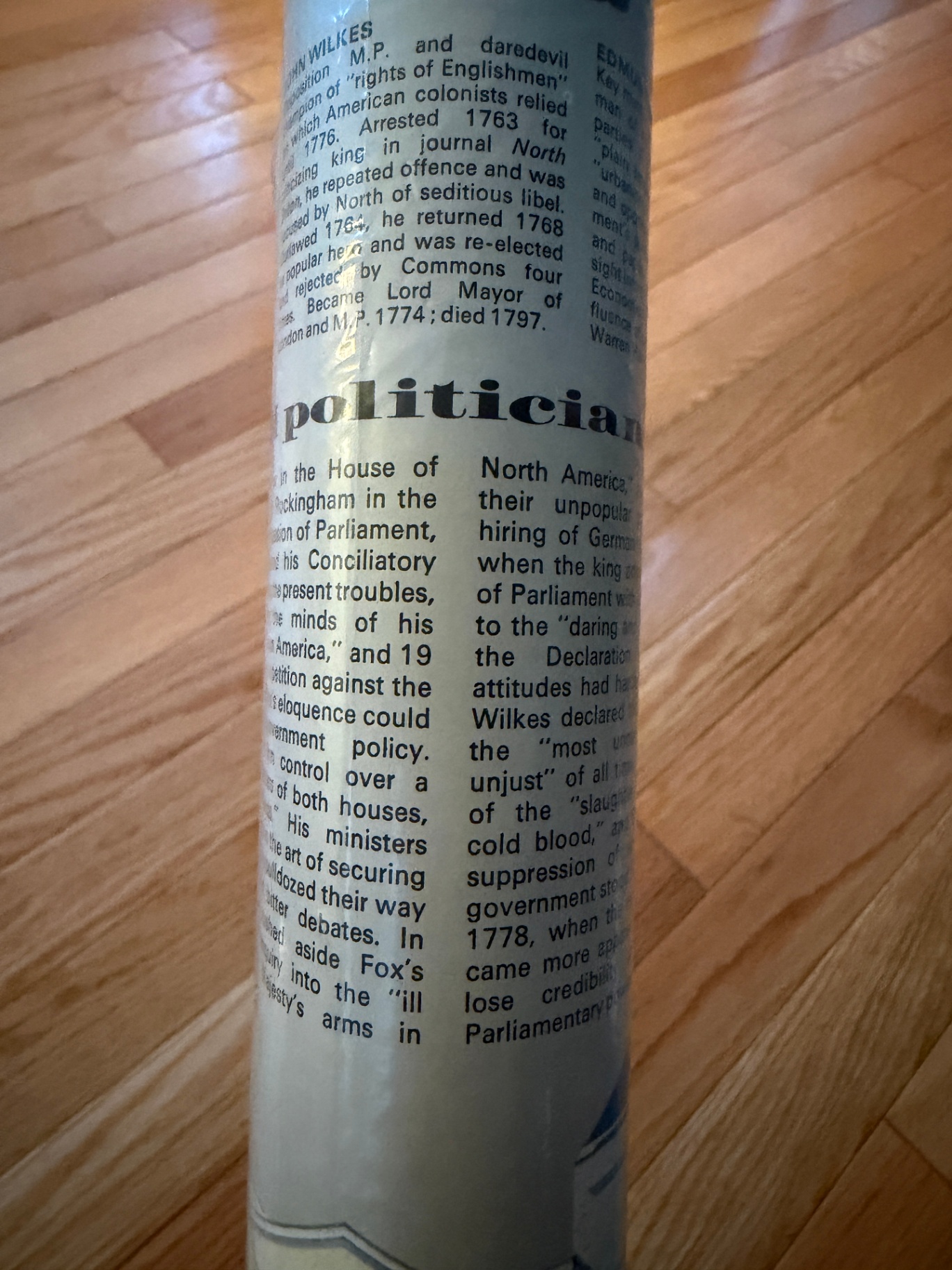 Historical Themed Poster - Never Opened - image 5 of 8