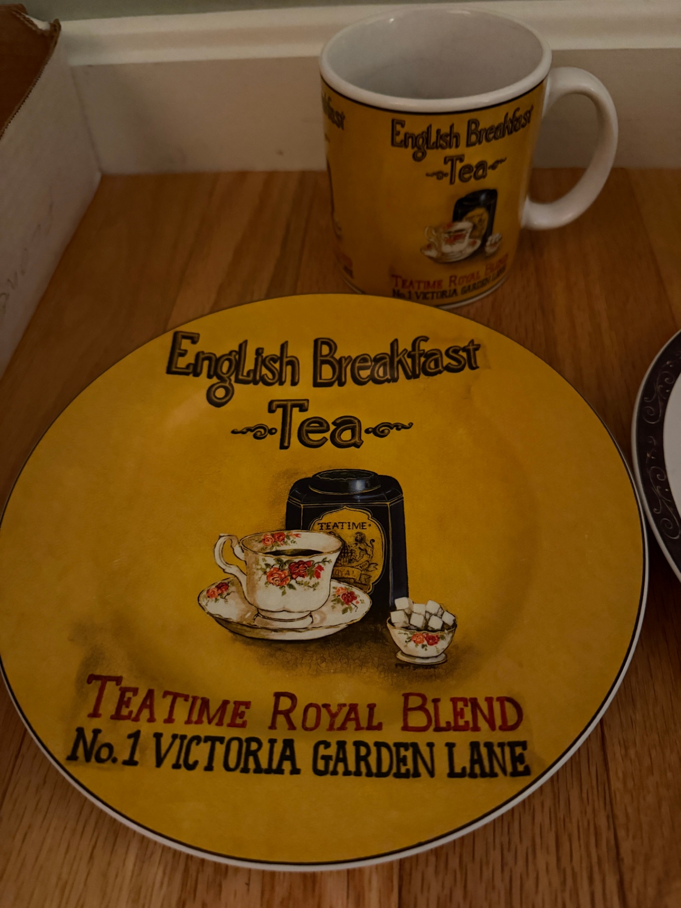 Lot of Sakura" Coffee Break" Mugs and Plates - image 3 of 14