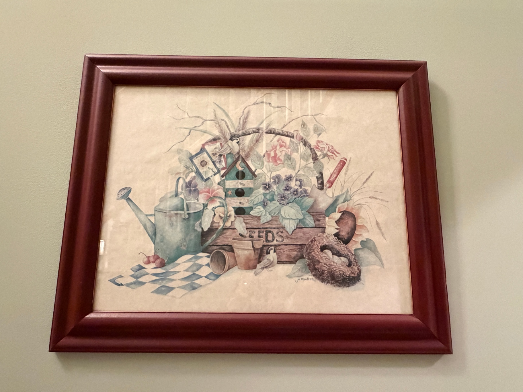 Framed Print Jo Moulton Cottage Core Farmhouse Theme - image 1 of 4