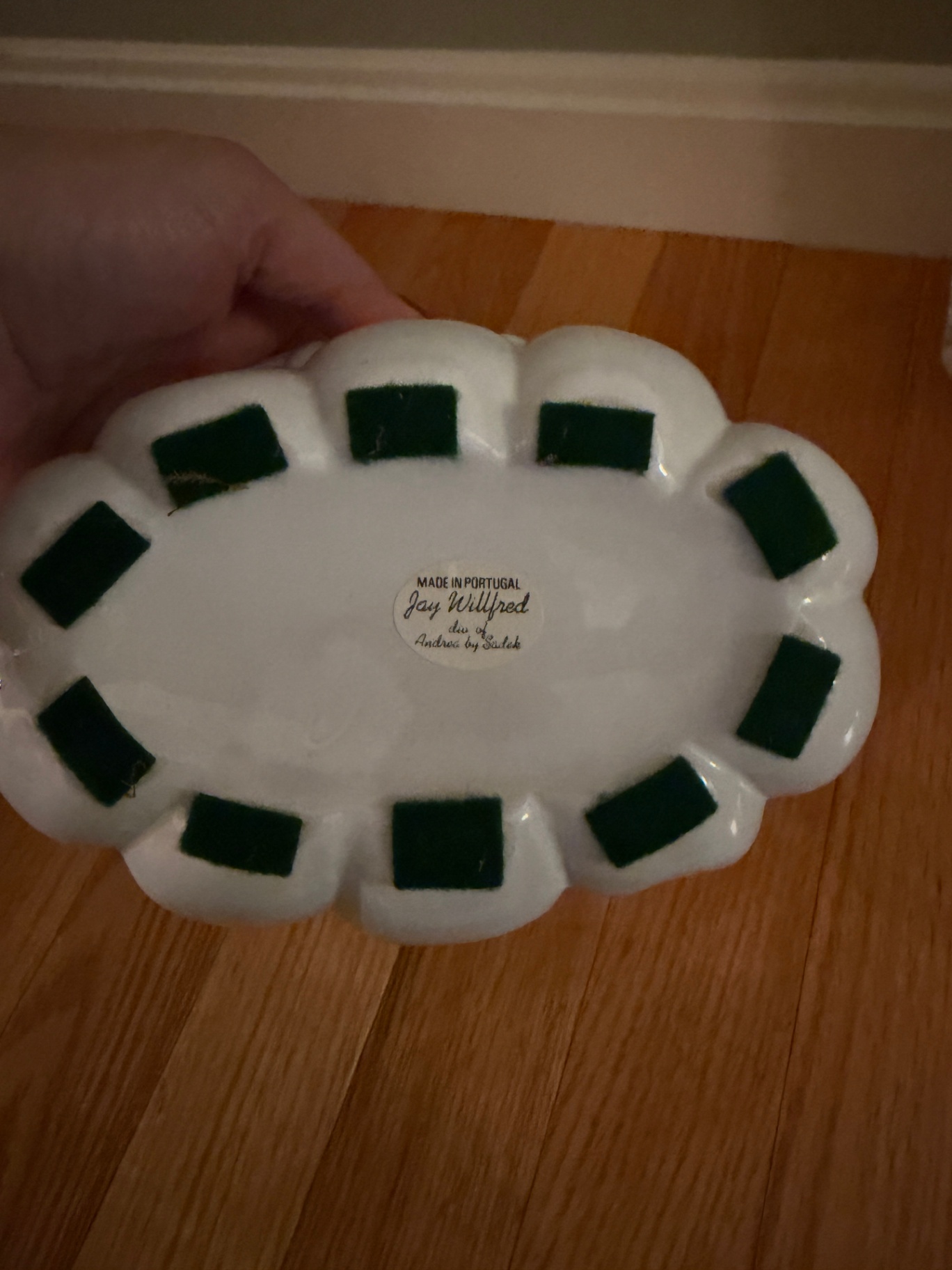 Ceramic Basket Jay Willfred Line Portugal Andrea by Sadek - image 3 of 3
