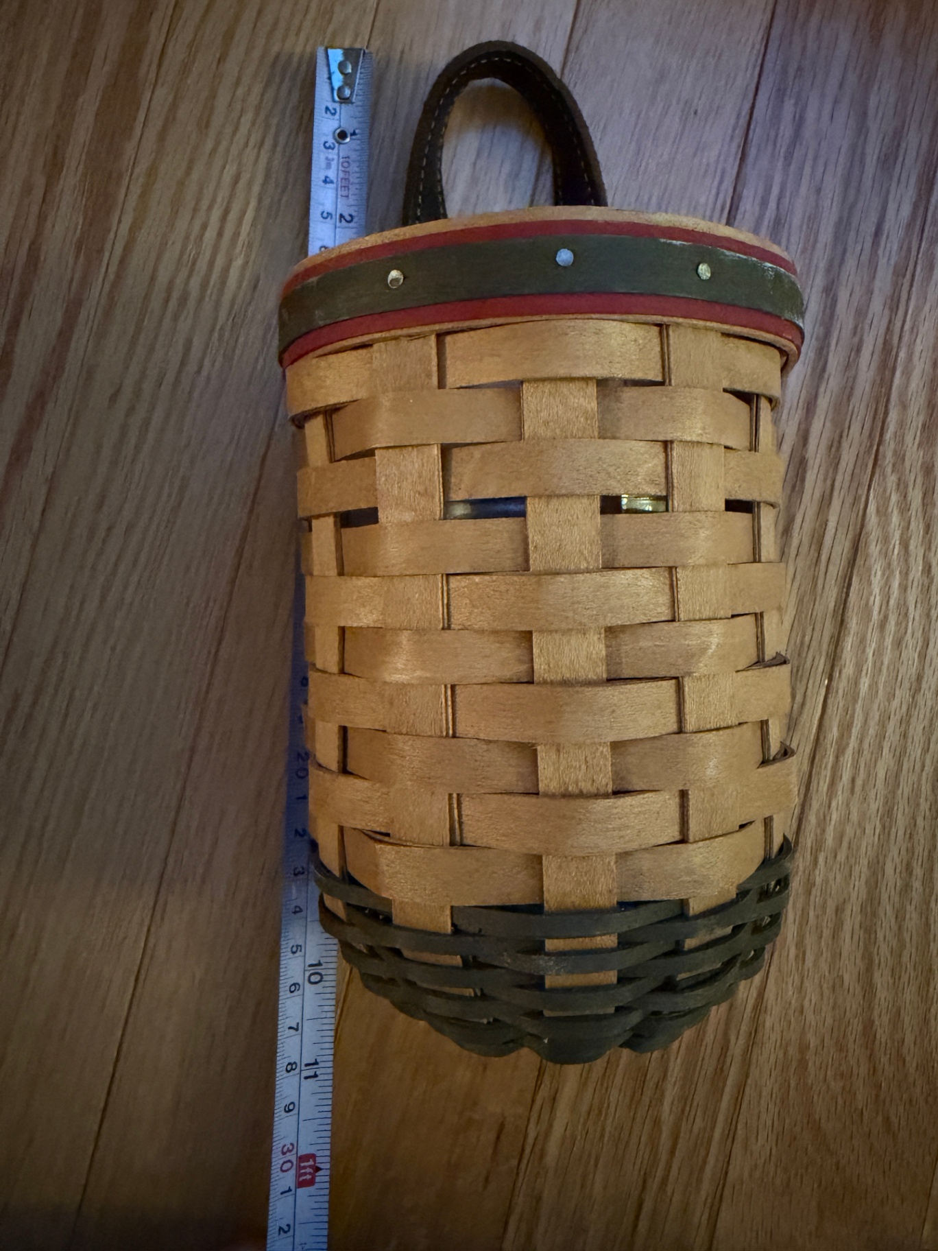 Longaberger Santa's Helper Basket Vintage 2002 - image 4 of 4