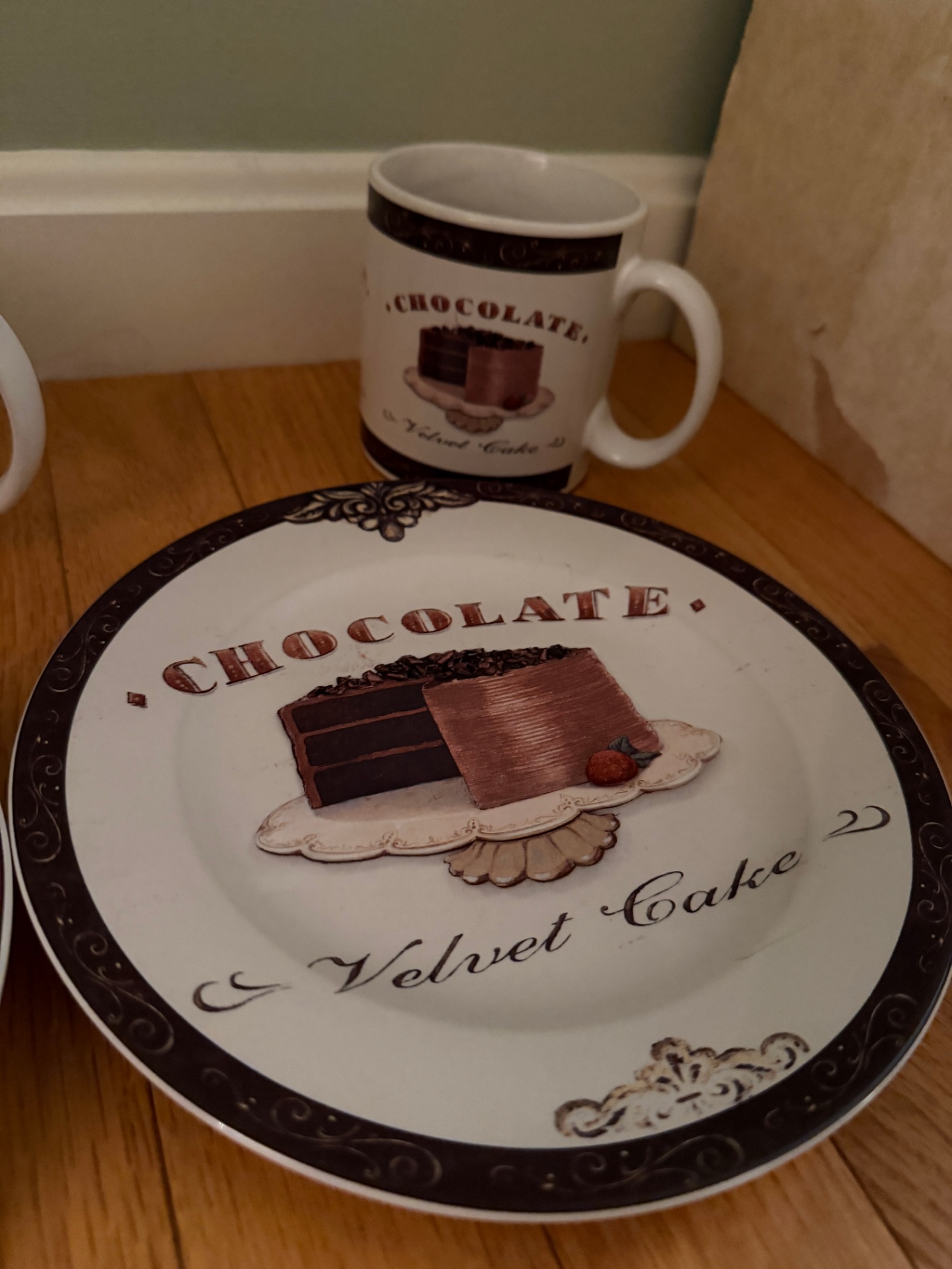 Lot of Sakura" Coffee Break" Mugs and Plates - image 9 of 14