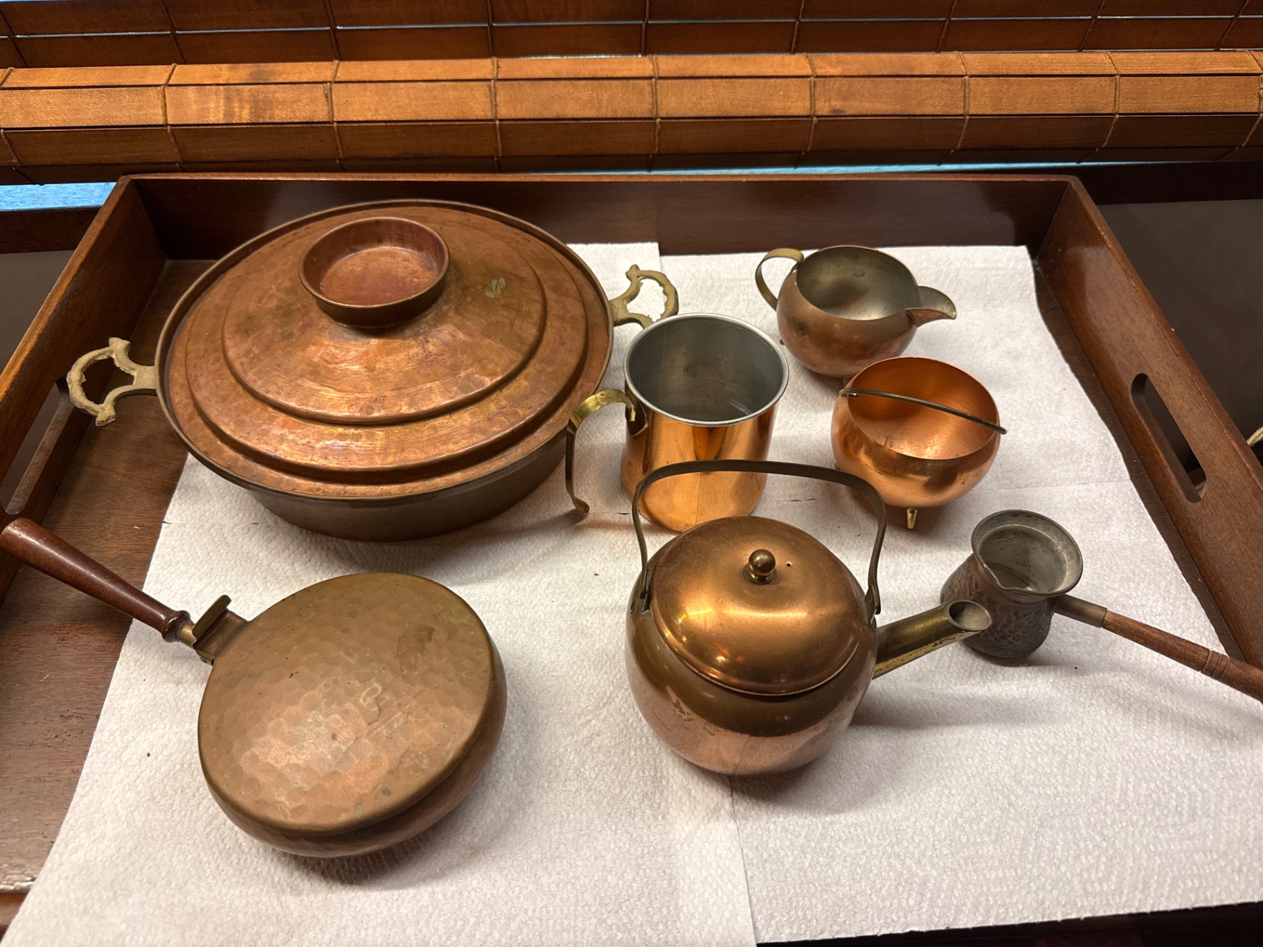 Copper and Brass Kitchenware Collection - image 1 of 6