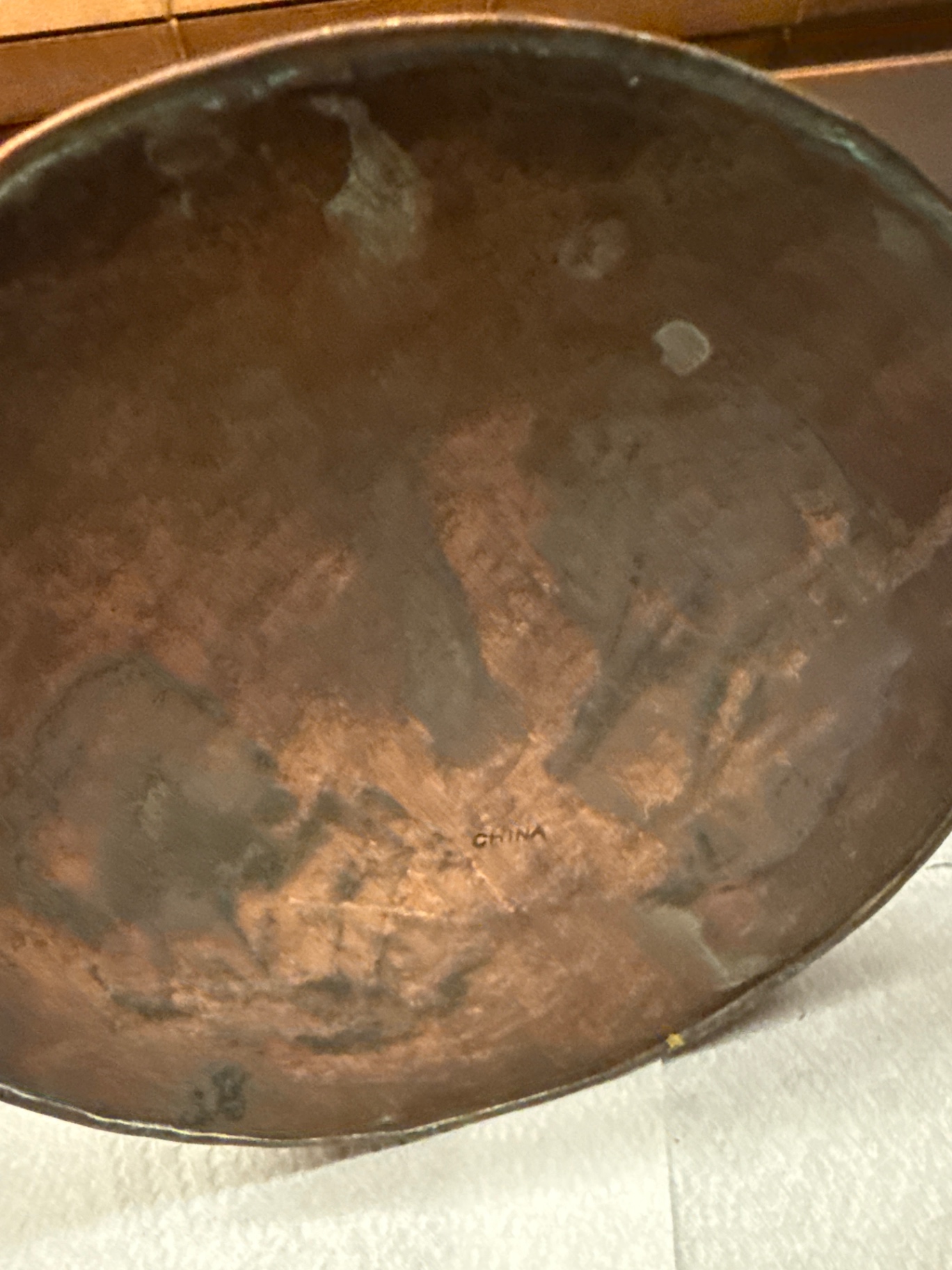Engraved copper teapot - image 4 of 4