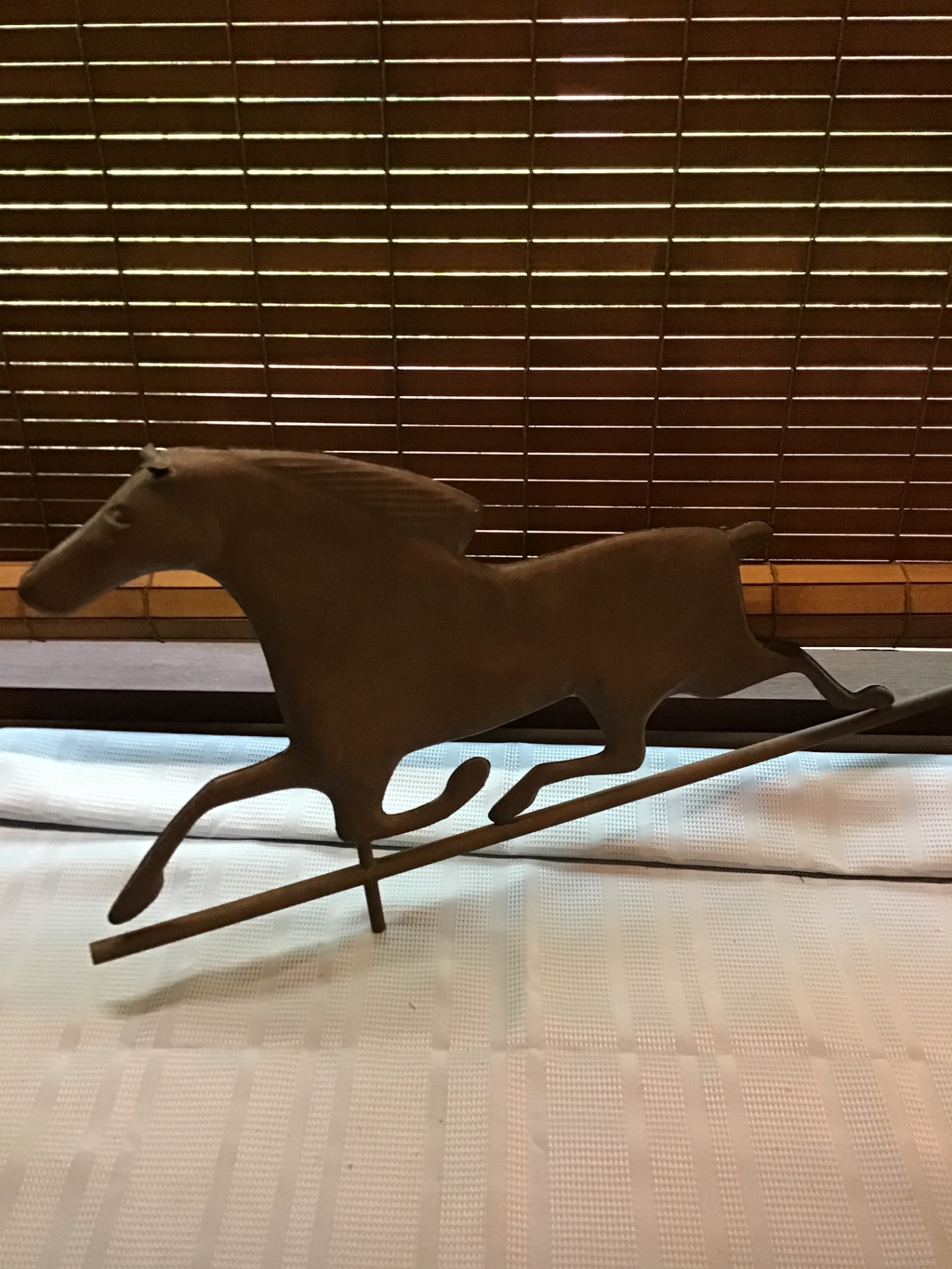 Copper horse weathervane -approx 3ft - image 3 of 3
