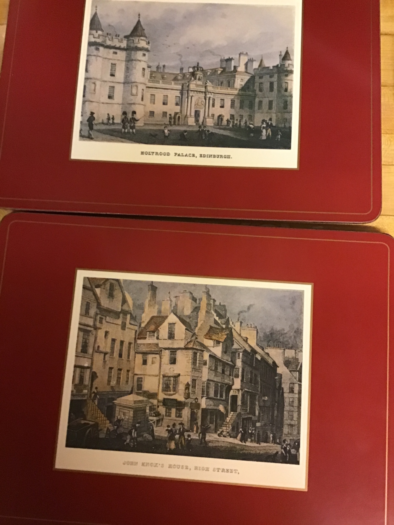 Edinburgh Landmark placemats - image 3 of 3