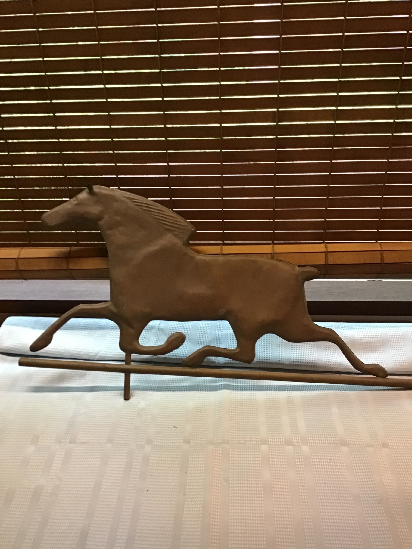 Copper horse weathervane -approx 3ft - image 2 of 3