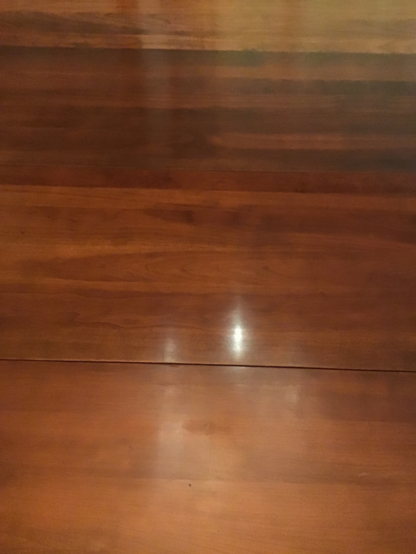 Dark wood dining table with extension leaves 45x44 w/o leaves. 3 leaves total 41 1/2 . Size w leaves 86 1/2 x 44 - image 3 of 4