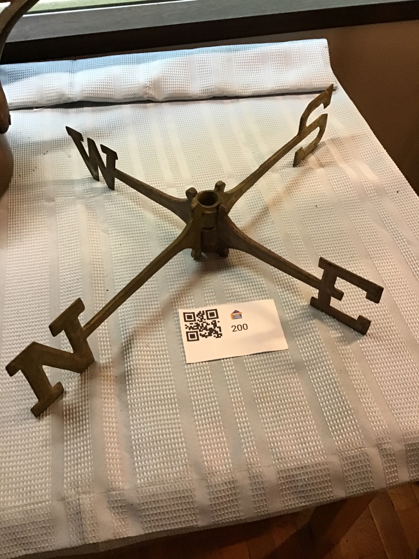 NSEW weather vane - approx 3ft - image 2 of 3