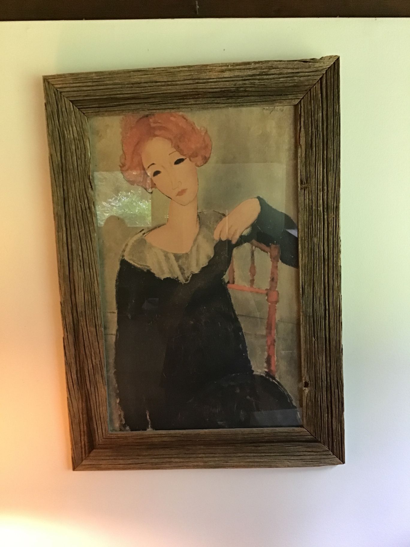 Framed Portrait Print 21x29.5 - image 2 of 2