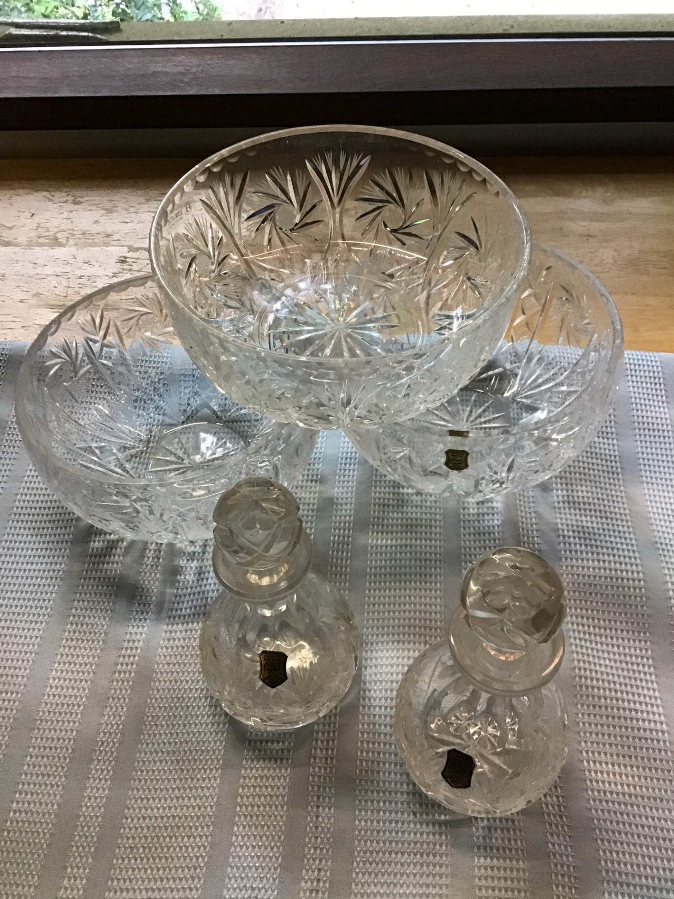 Crystal glassware collection - image 2 of 4