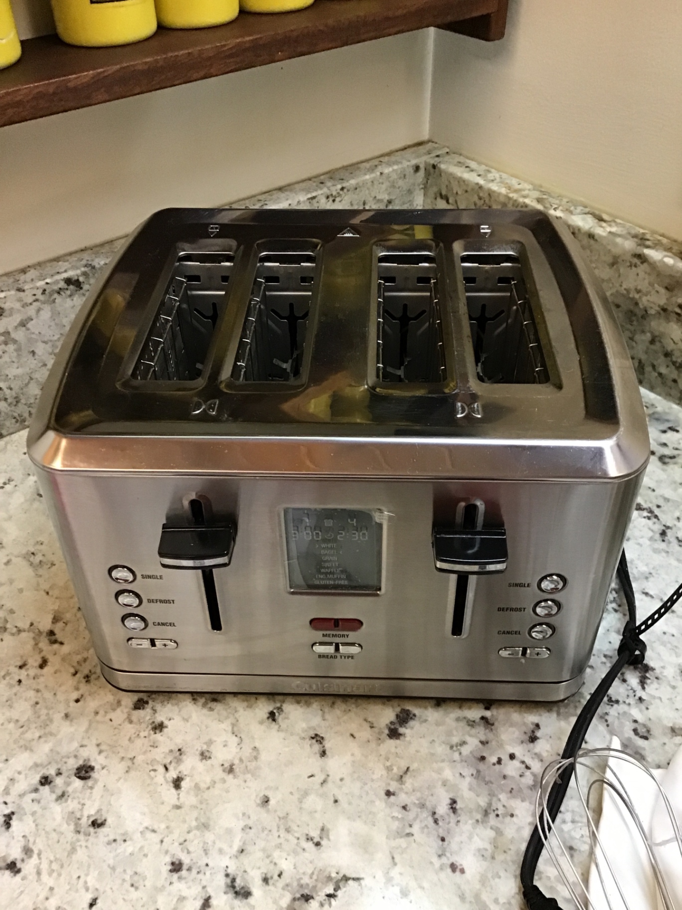 Four-Slice Stainless Steel Toaster - image 2 of 2