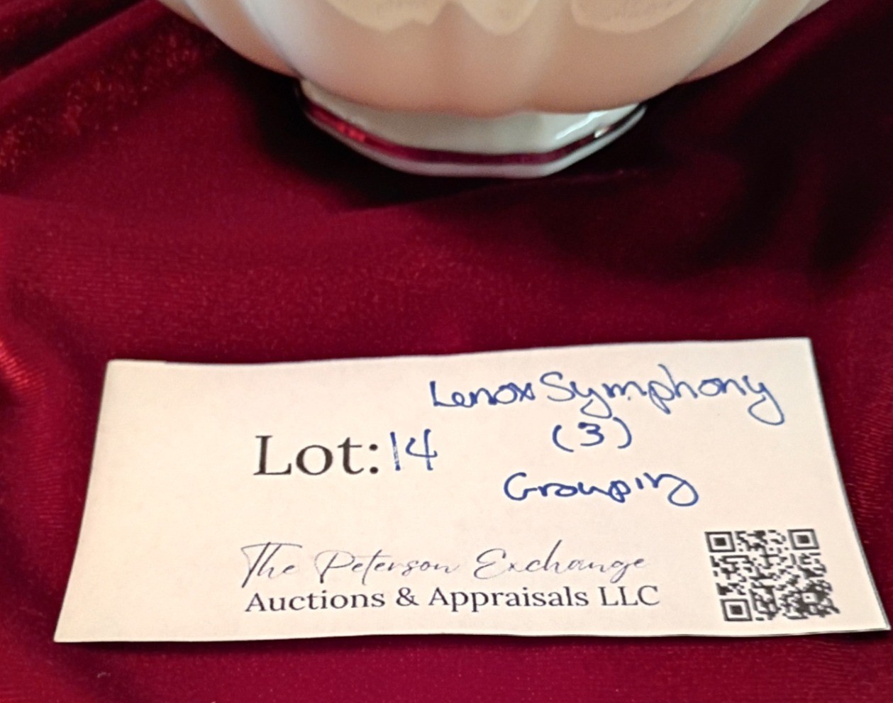 Lenox Symphony Porcelain Bowl and Candlesticks Set - image 6 of 6