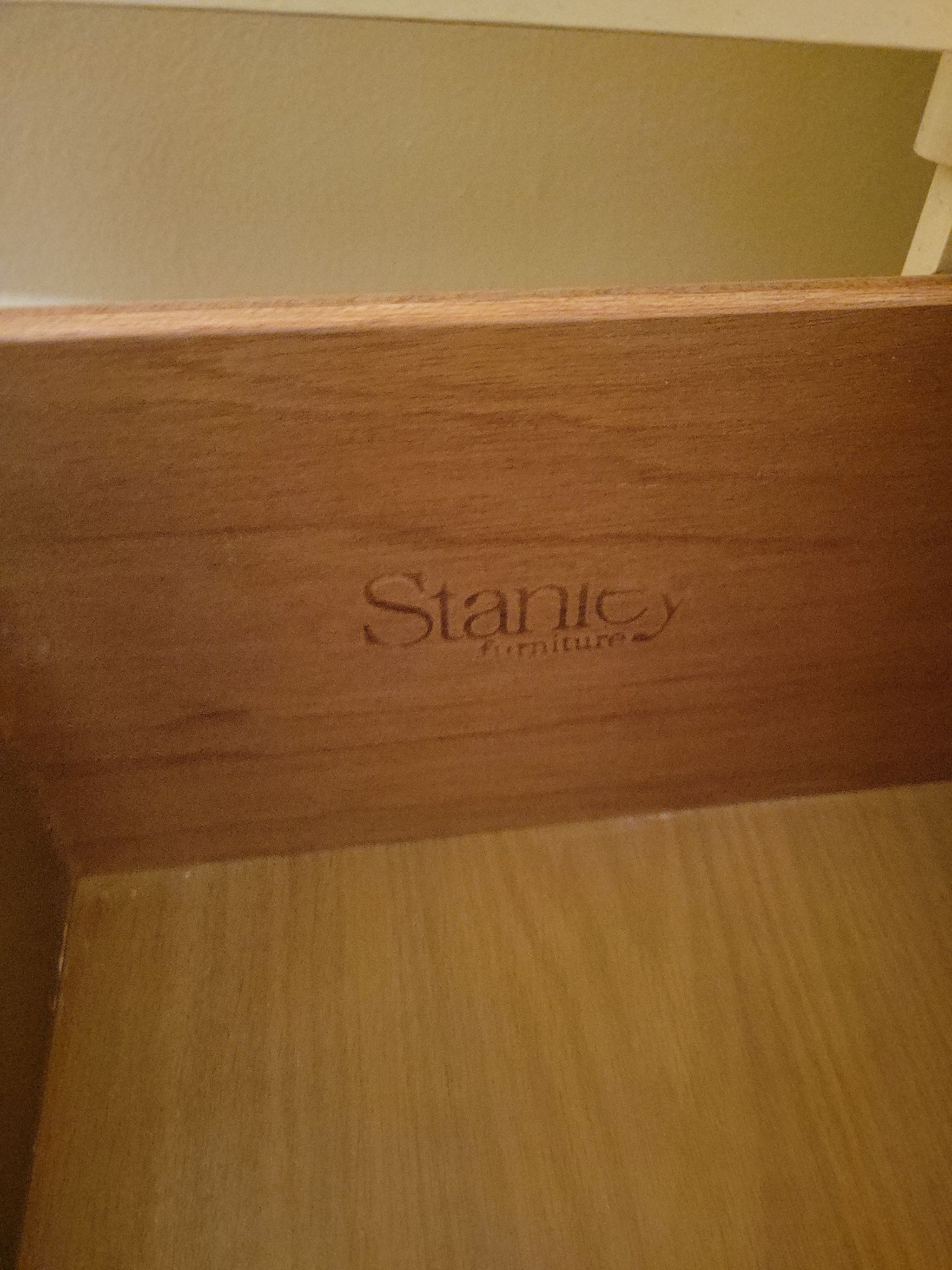 Stanley Furniture Cream Armoire Cabinet - image 5 of 9