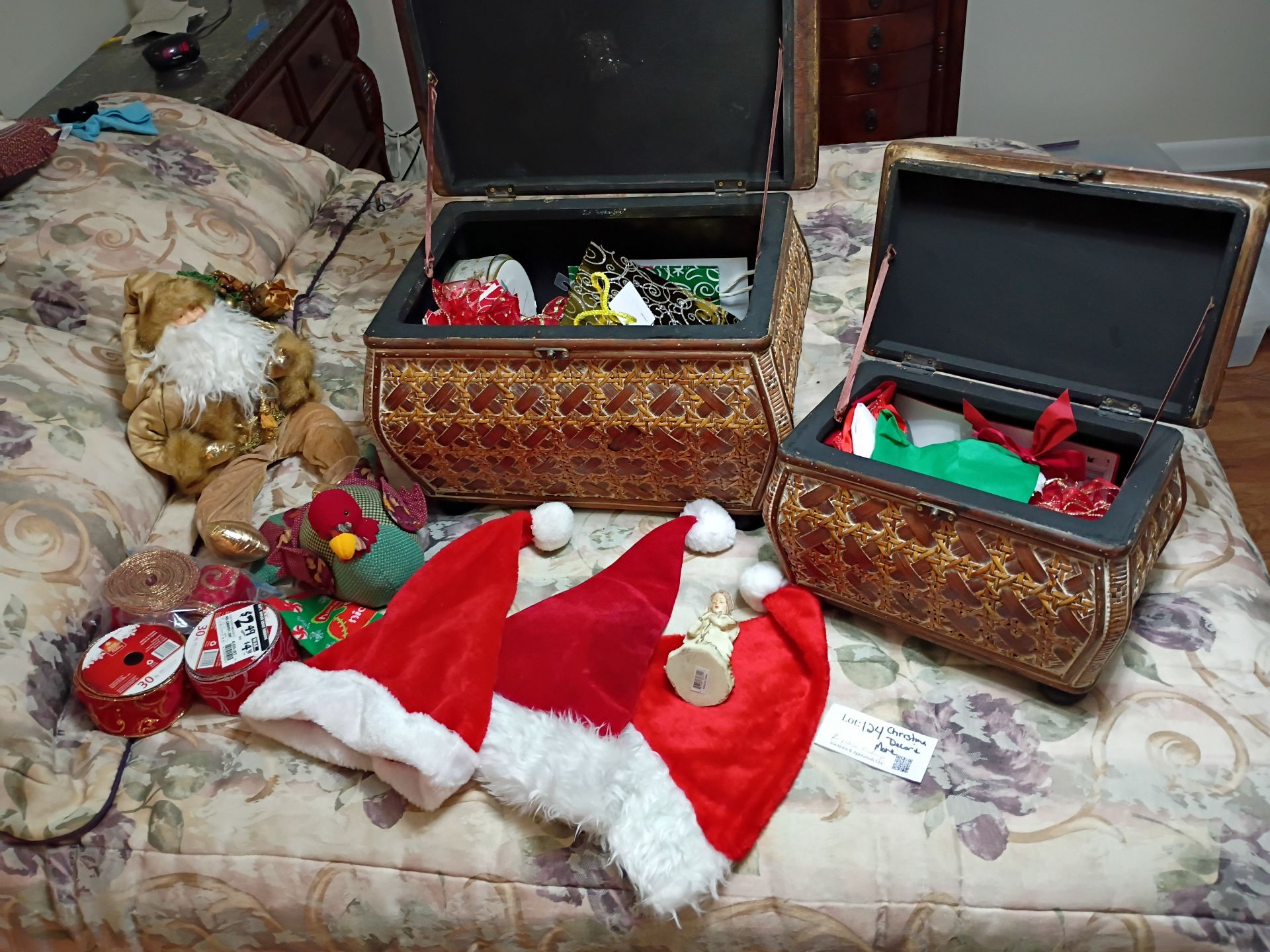 Christmas Decor Assortment with Storage Chests - image 1 of 8