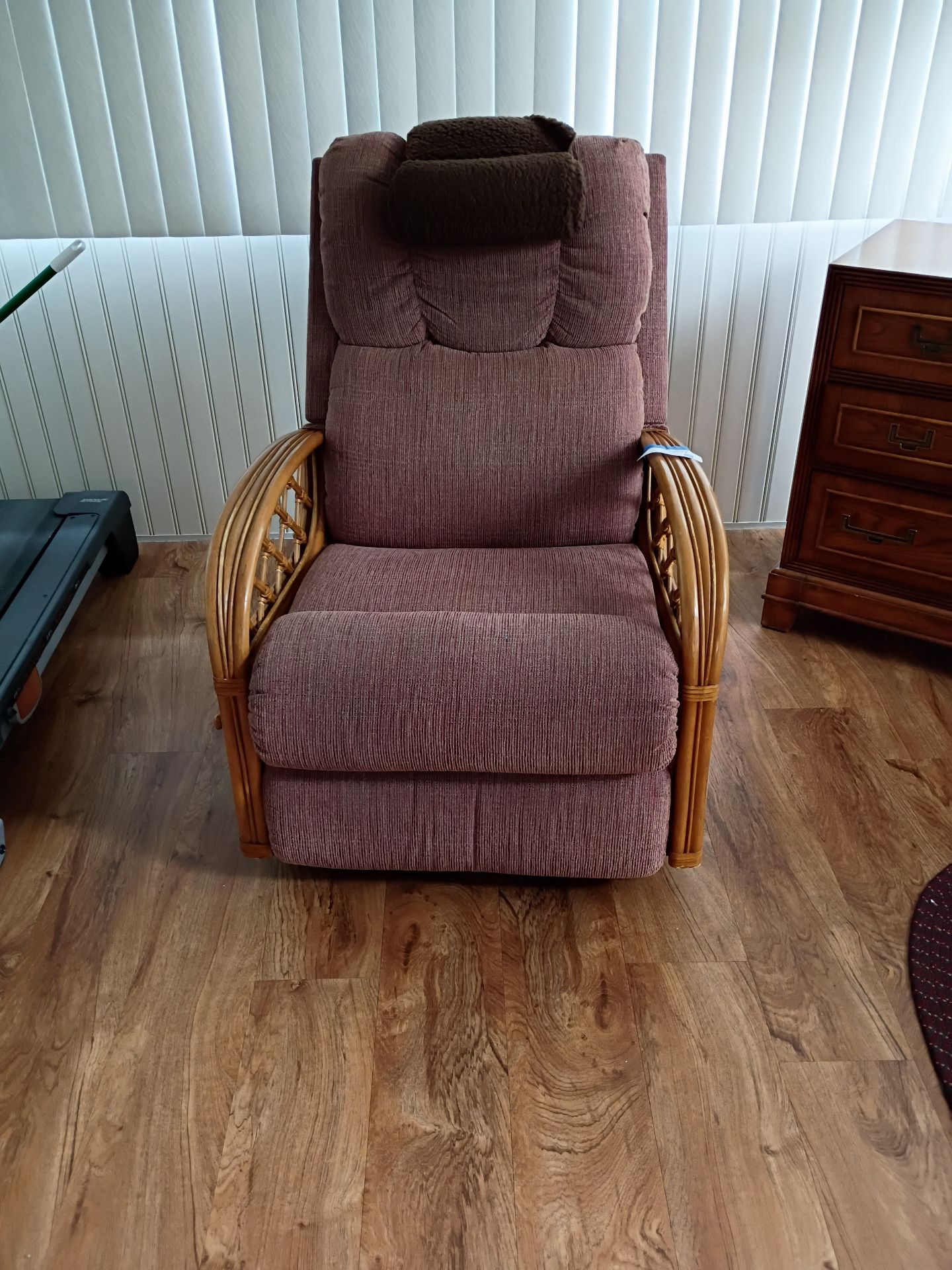 Upholstered Rocking Recliner Chair - image 1 of 4
