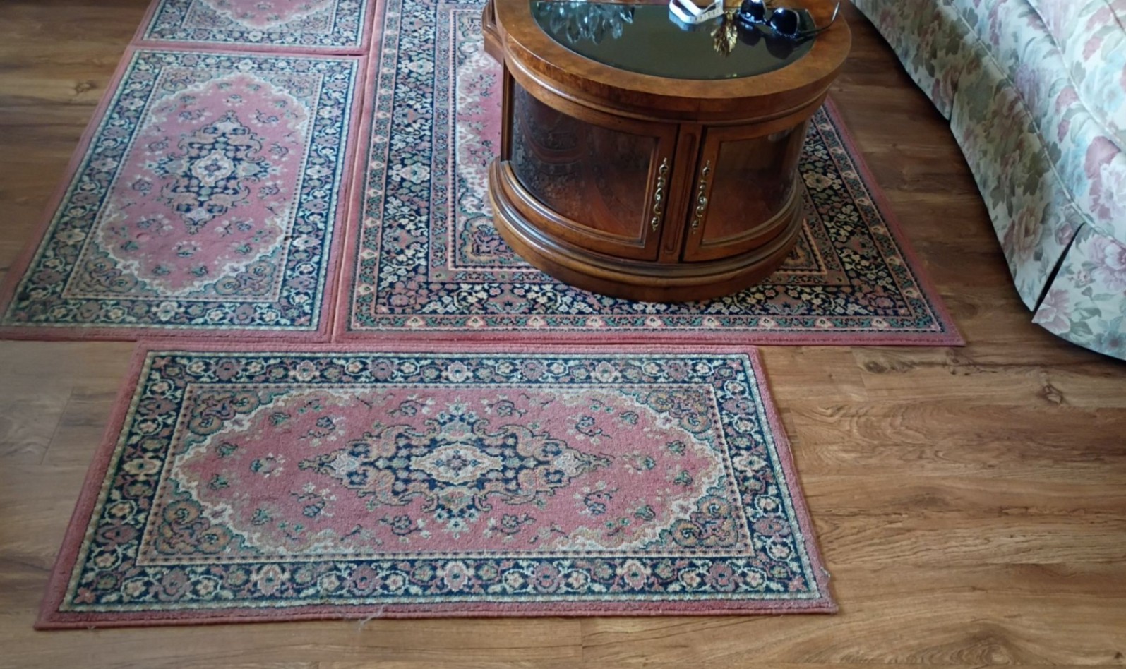 Set of Patterned Area Rugs and Runners - image 4 of 4