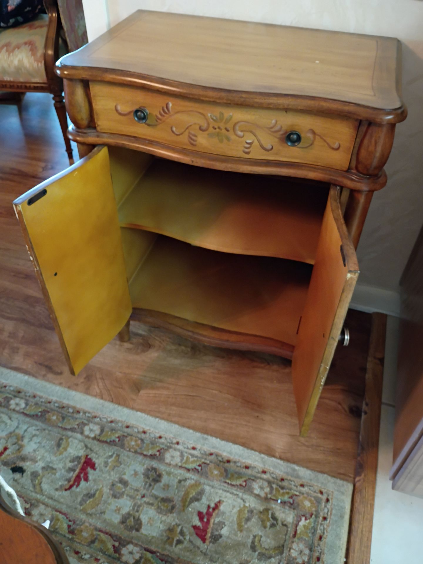 Decorative Wooden Accent Cabinet with Drawer - image 6 of 7