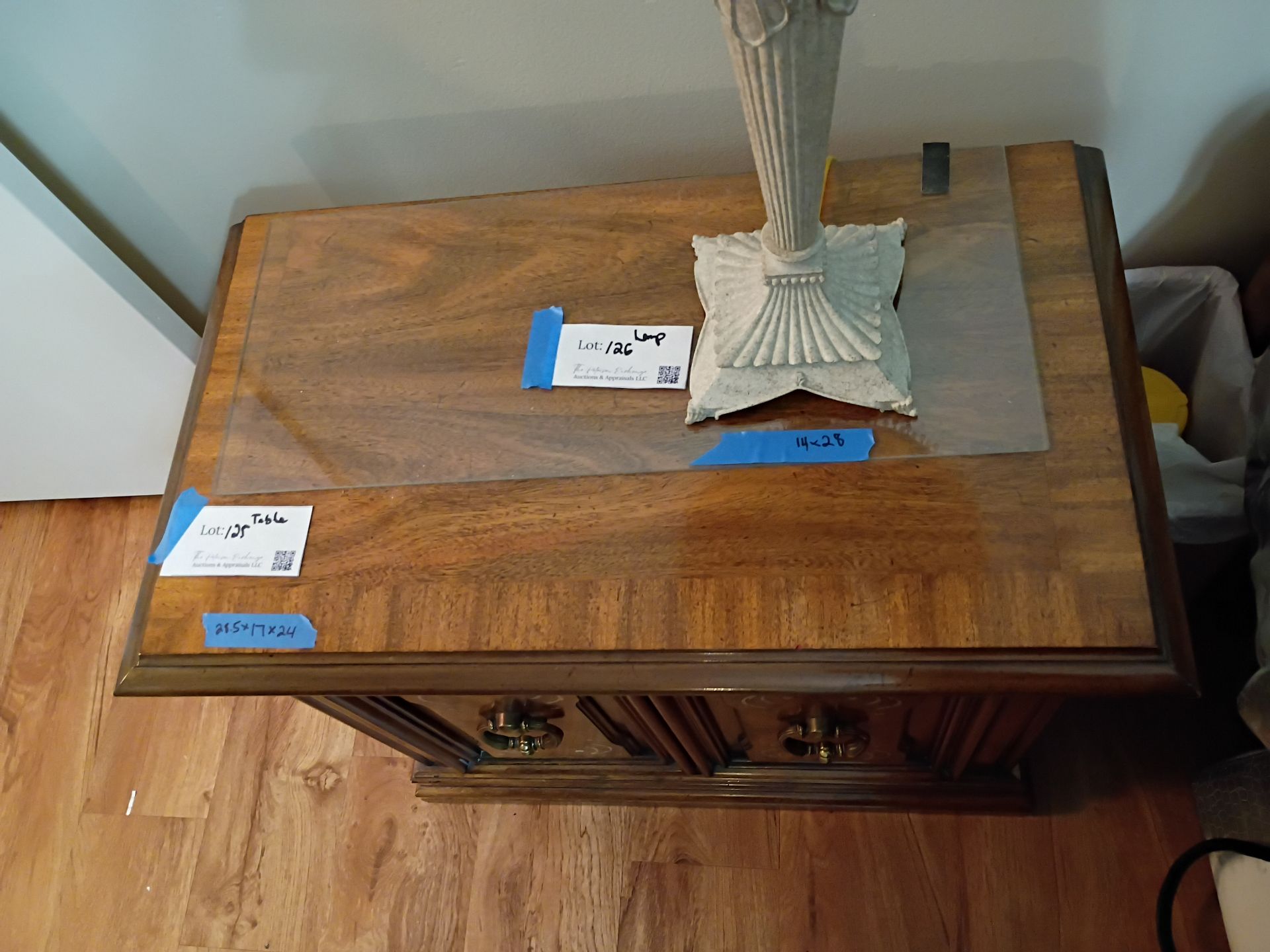 Wooden Cabinet Side Table - image 3 of 4