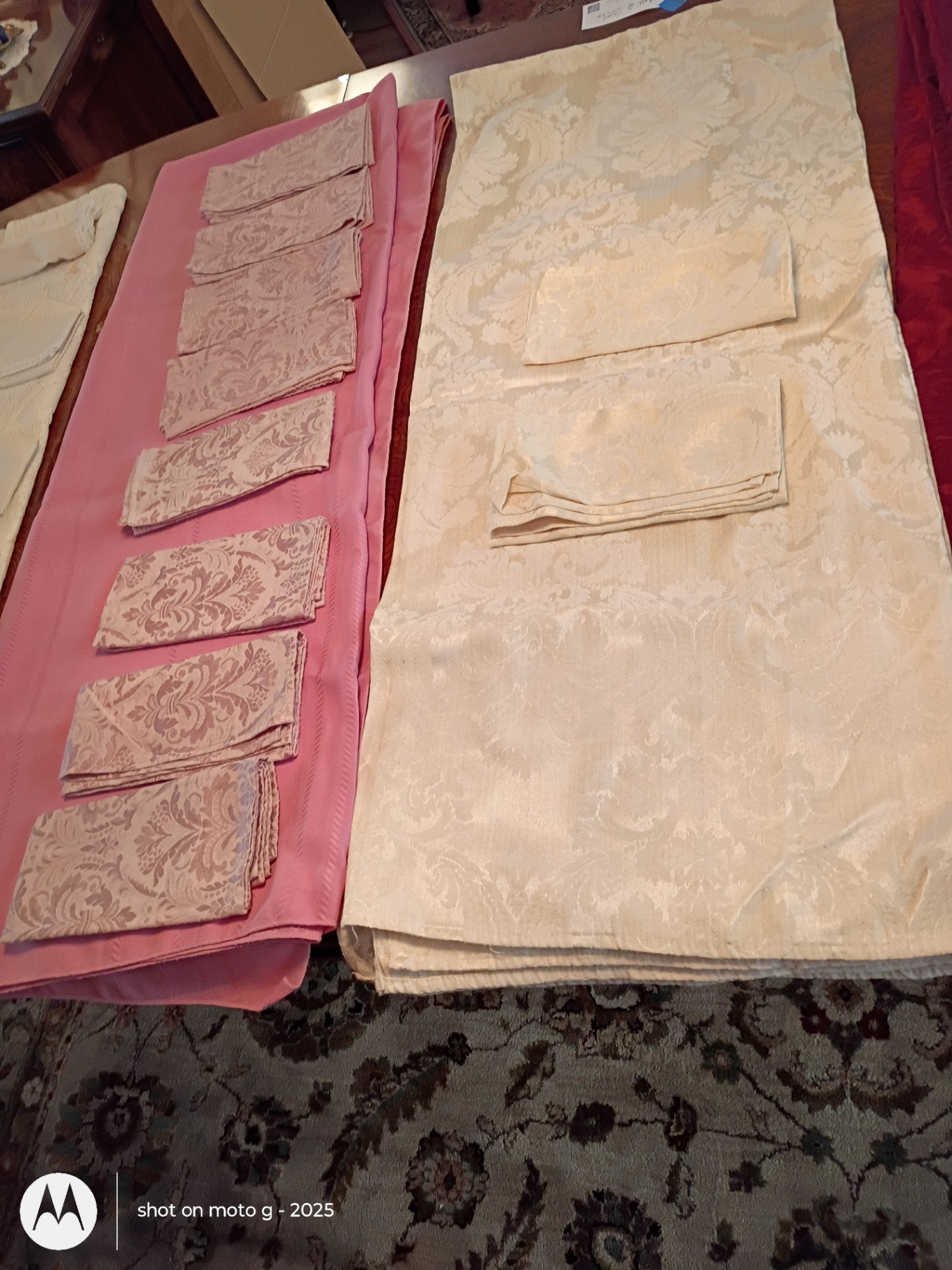 Assorted Table Linens, Placemats, and Decorative Doilies - image 17 of 18