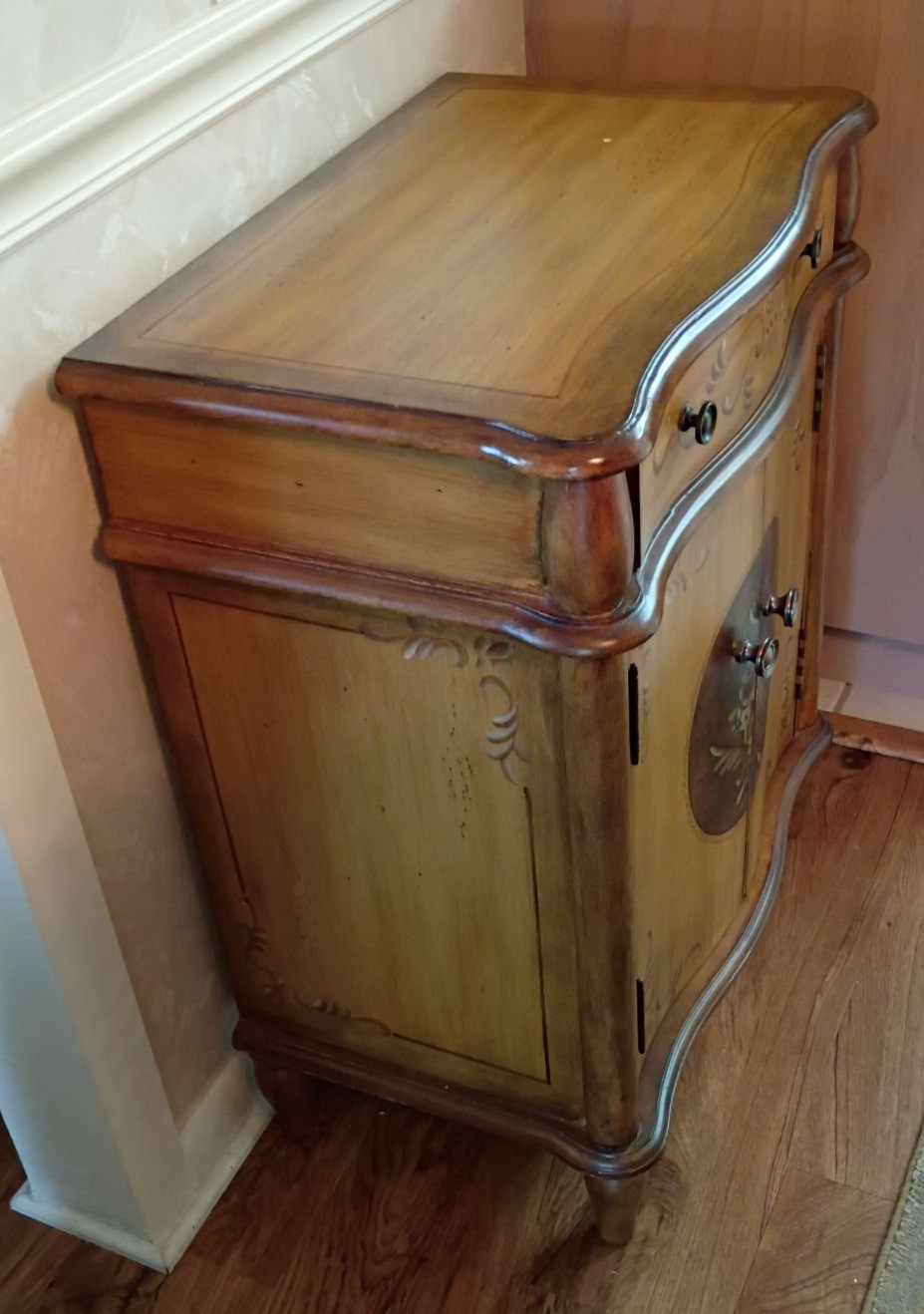 Decorative Wooden Accent Cabinet with Drawer - image 5 of 7
