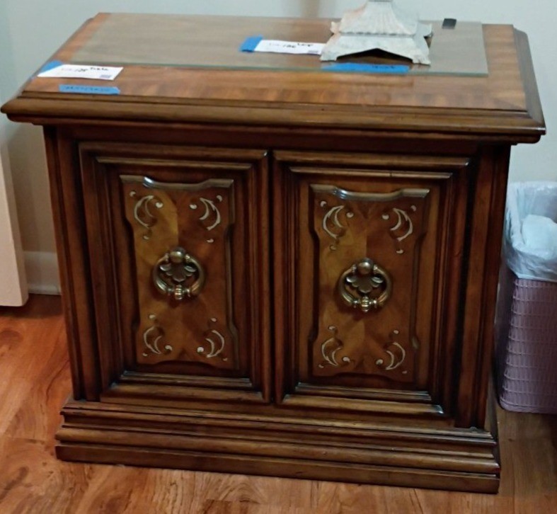 Wooden Cabinet Side Table - image 1 of 4
