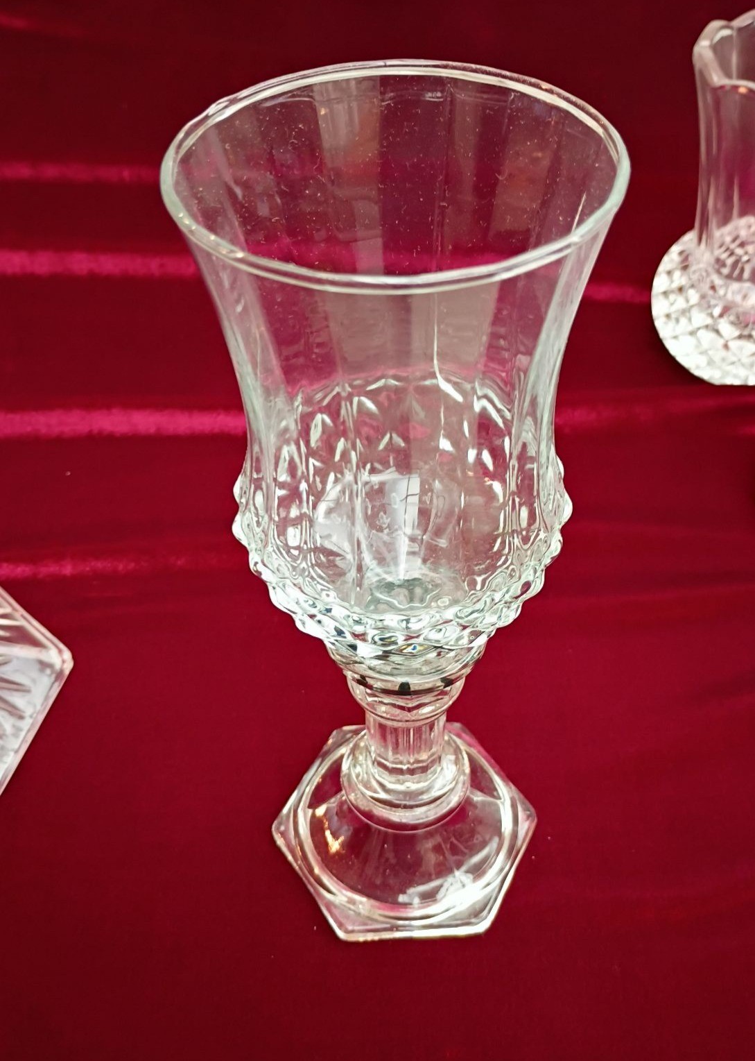 Assorted Cut Glass Decorative Tableware Pieces - image 3 of 4