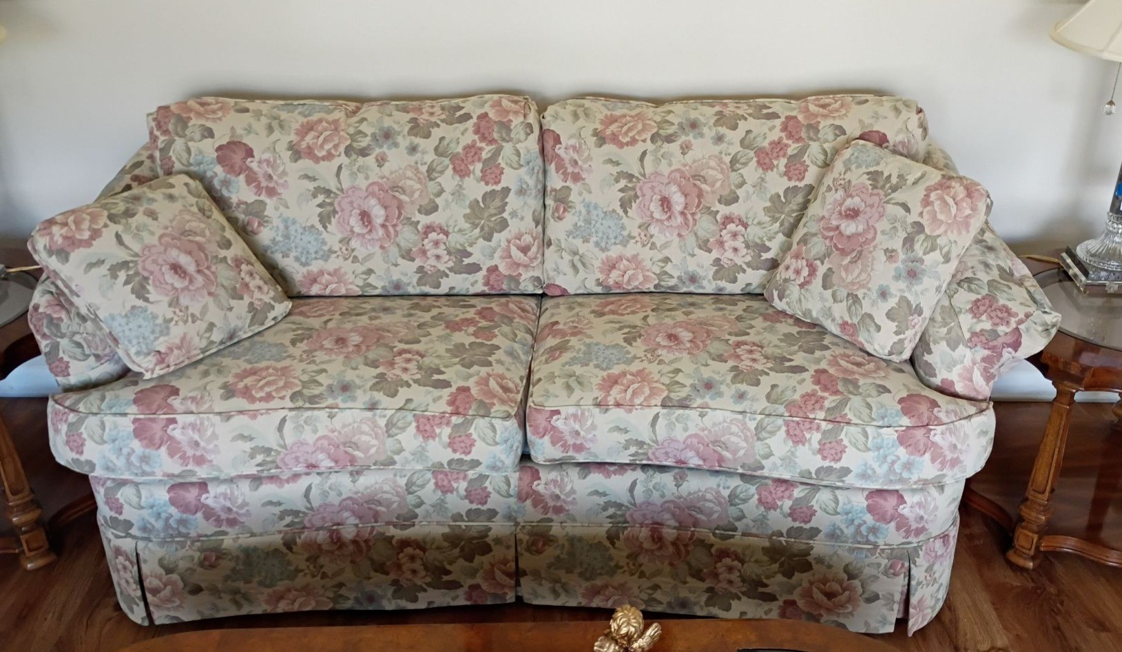 Thomasville Floral Upholstered Loveseat - image 4 of 5