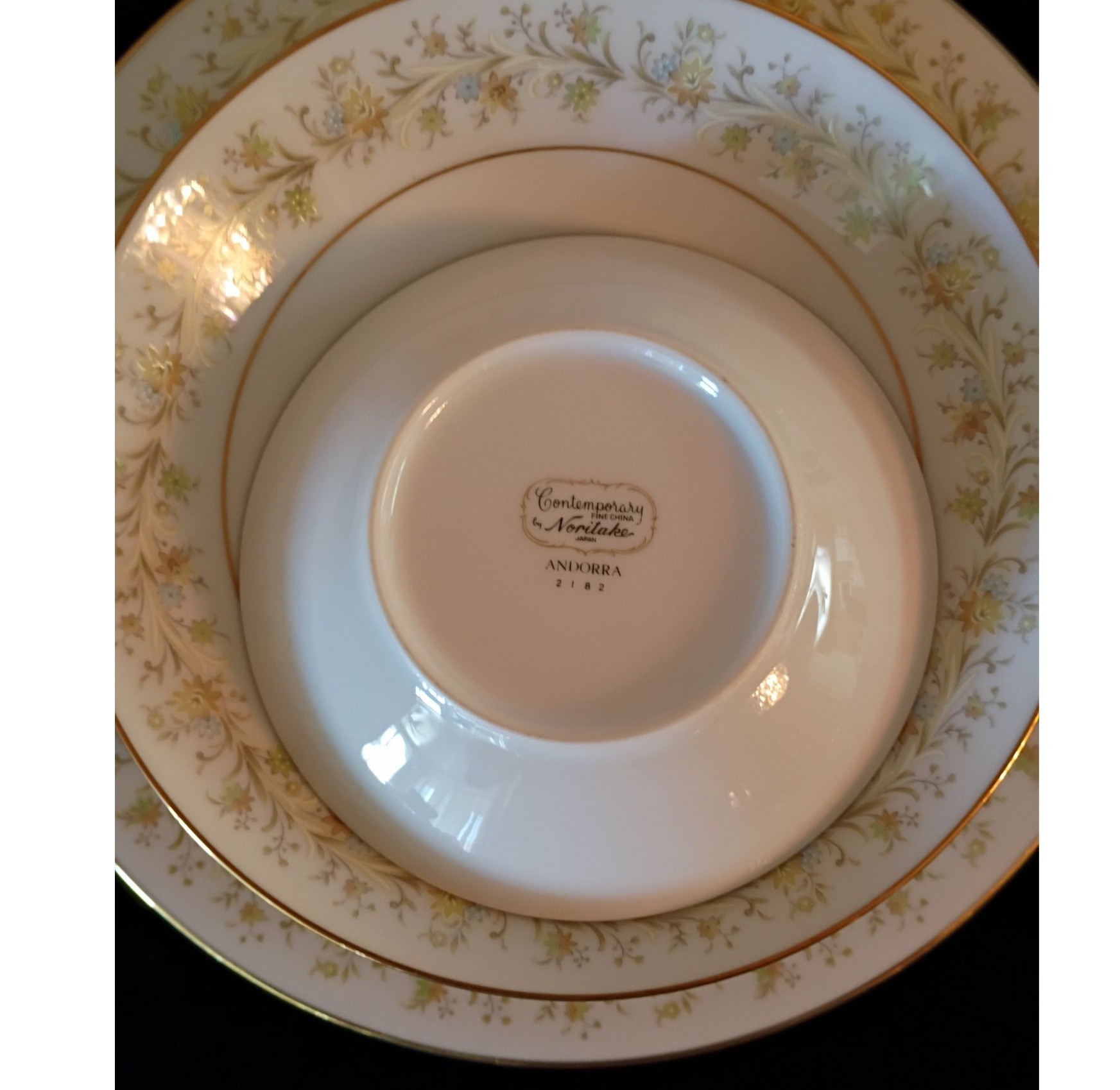 Contemporary Noritake Andorra China Dinnerware Set - image 7 of 7