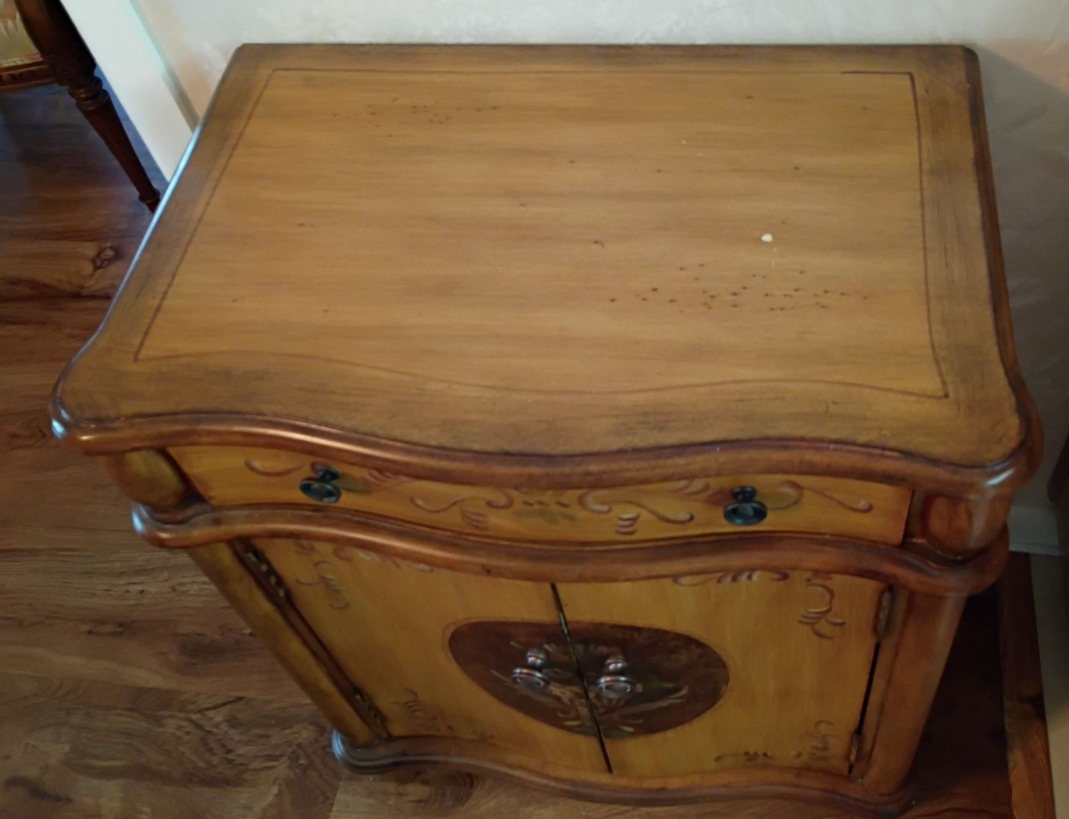 Decorative Wooden Accent Cabinet with Drawer - image 2 of 7