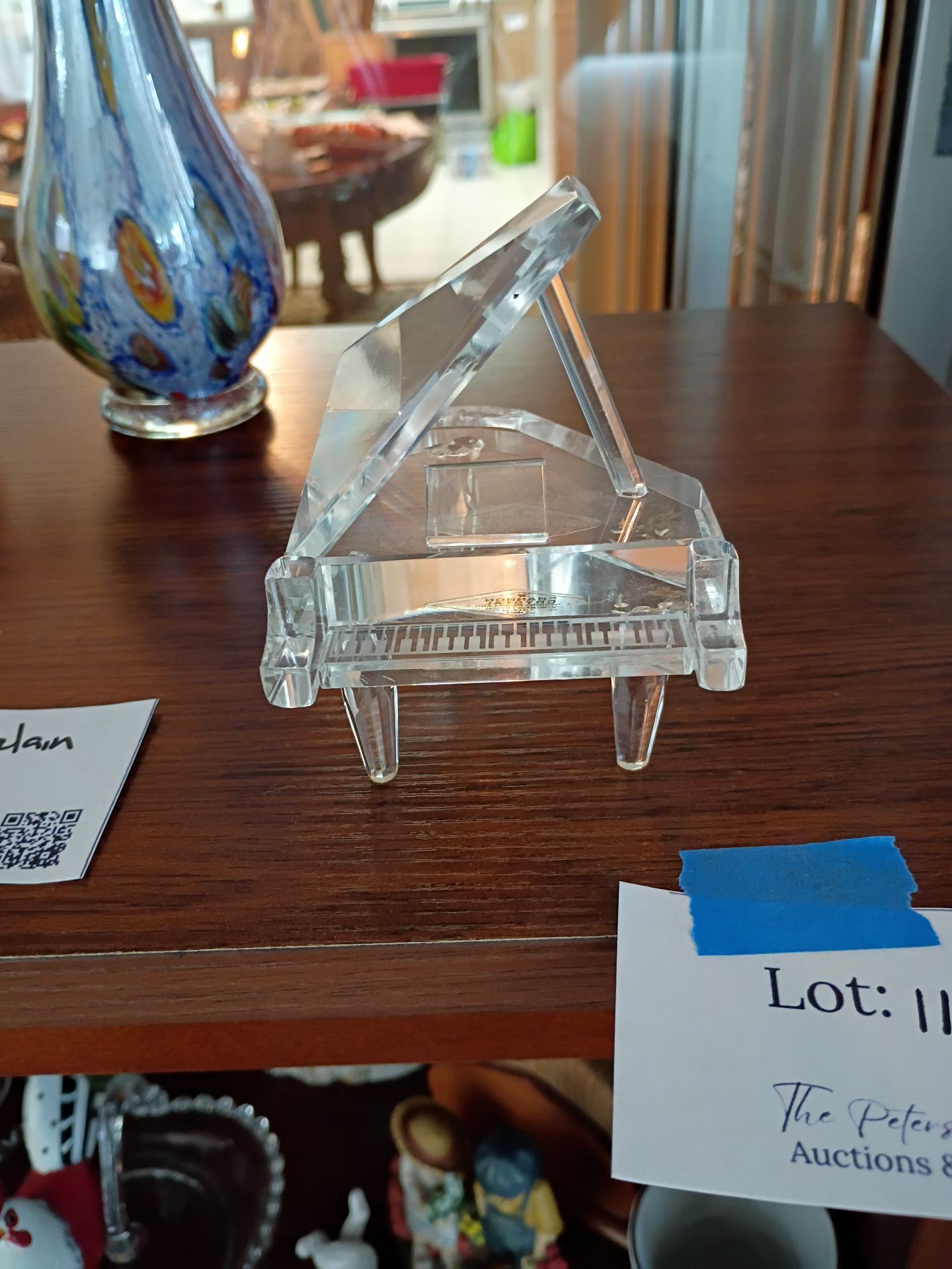 Clear Crystal Grand Piano Figurine - image 2 of 5