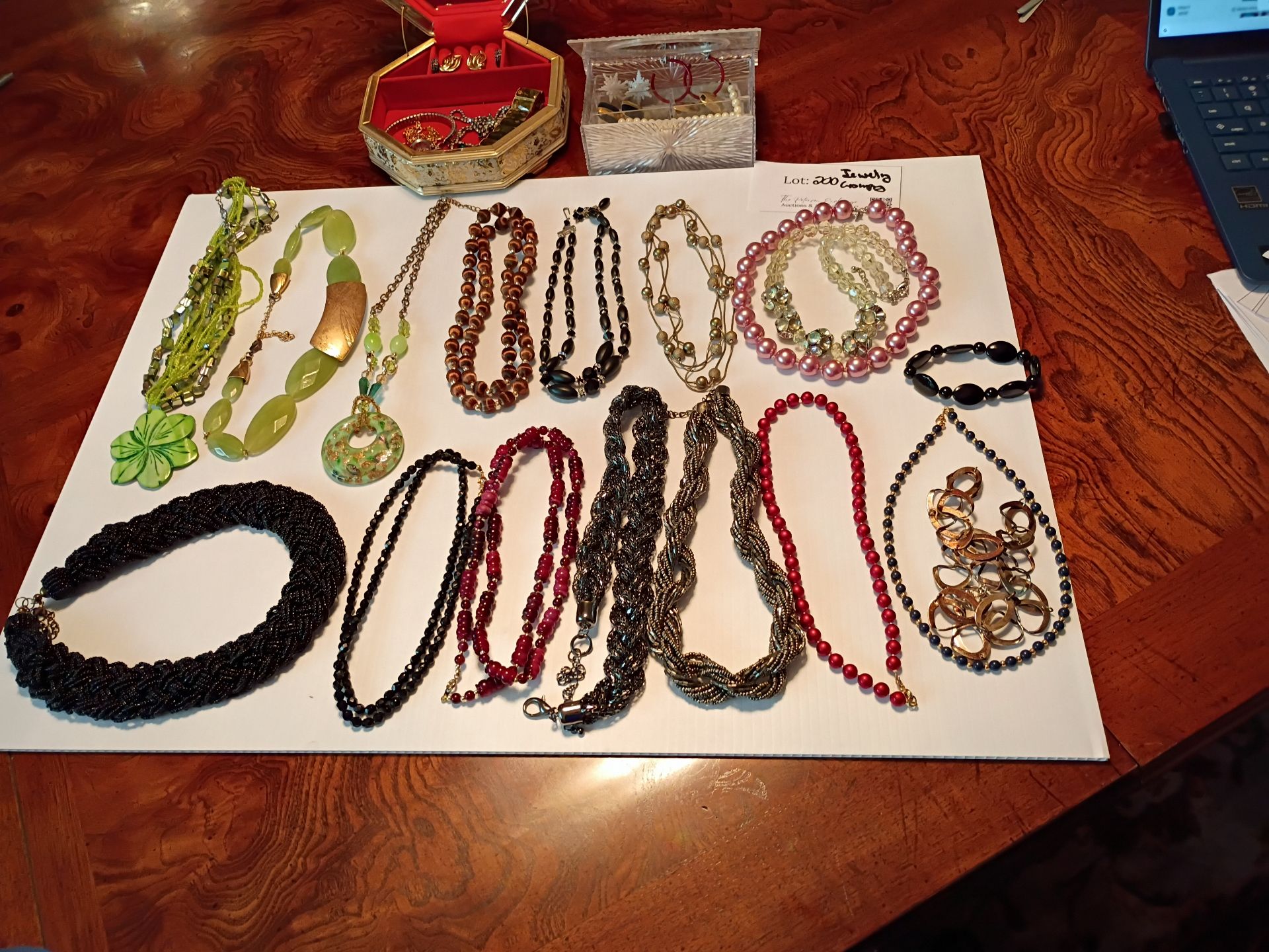 Assorted Costume Jewelry and Jewelry Boxes - image 2 of 5