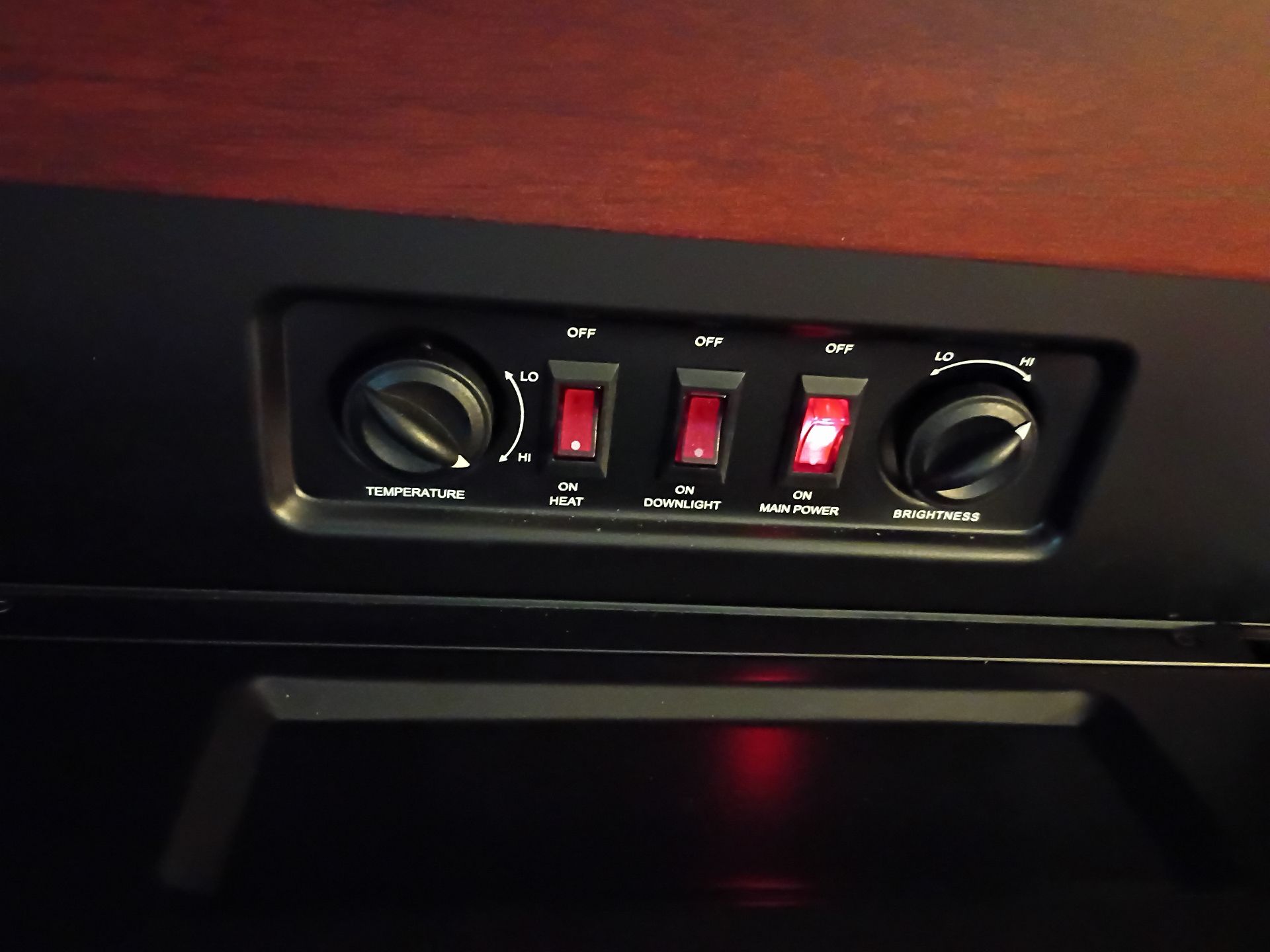 Electric Fireplace Mantel - image 6 of 7
