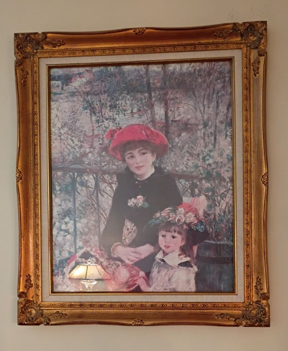 Framed Print of Two Girls - image 1 of 5