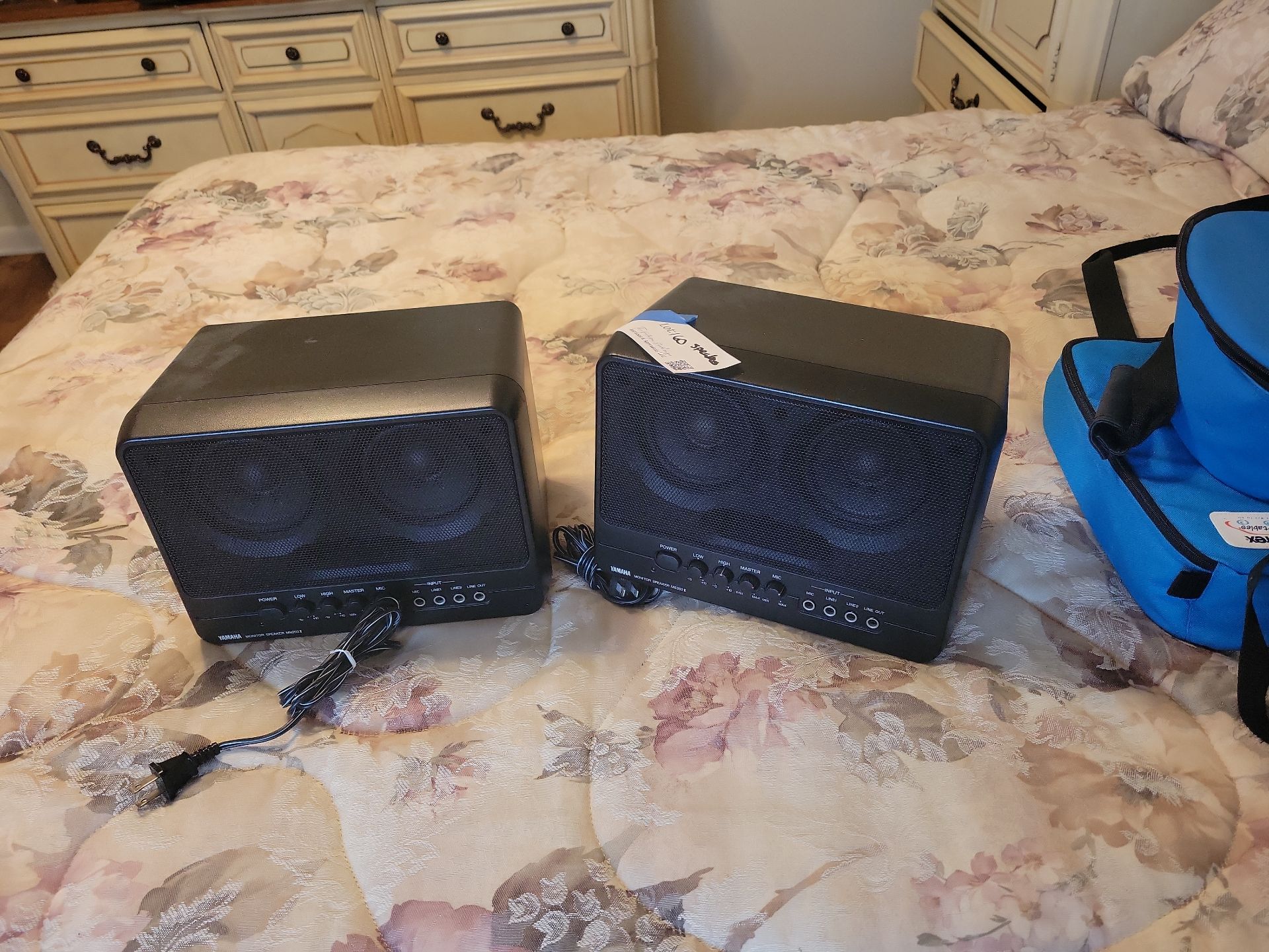 Pair of Yamaha Monitor Speakers - image 1 of 5