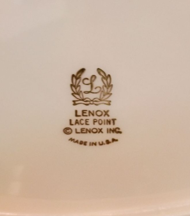 Lenox Lace Point Serving Bowls - image 2 of 4