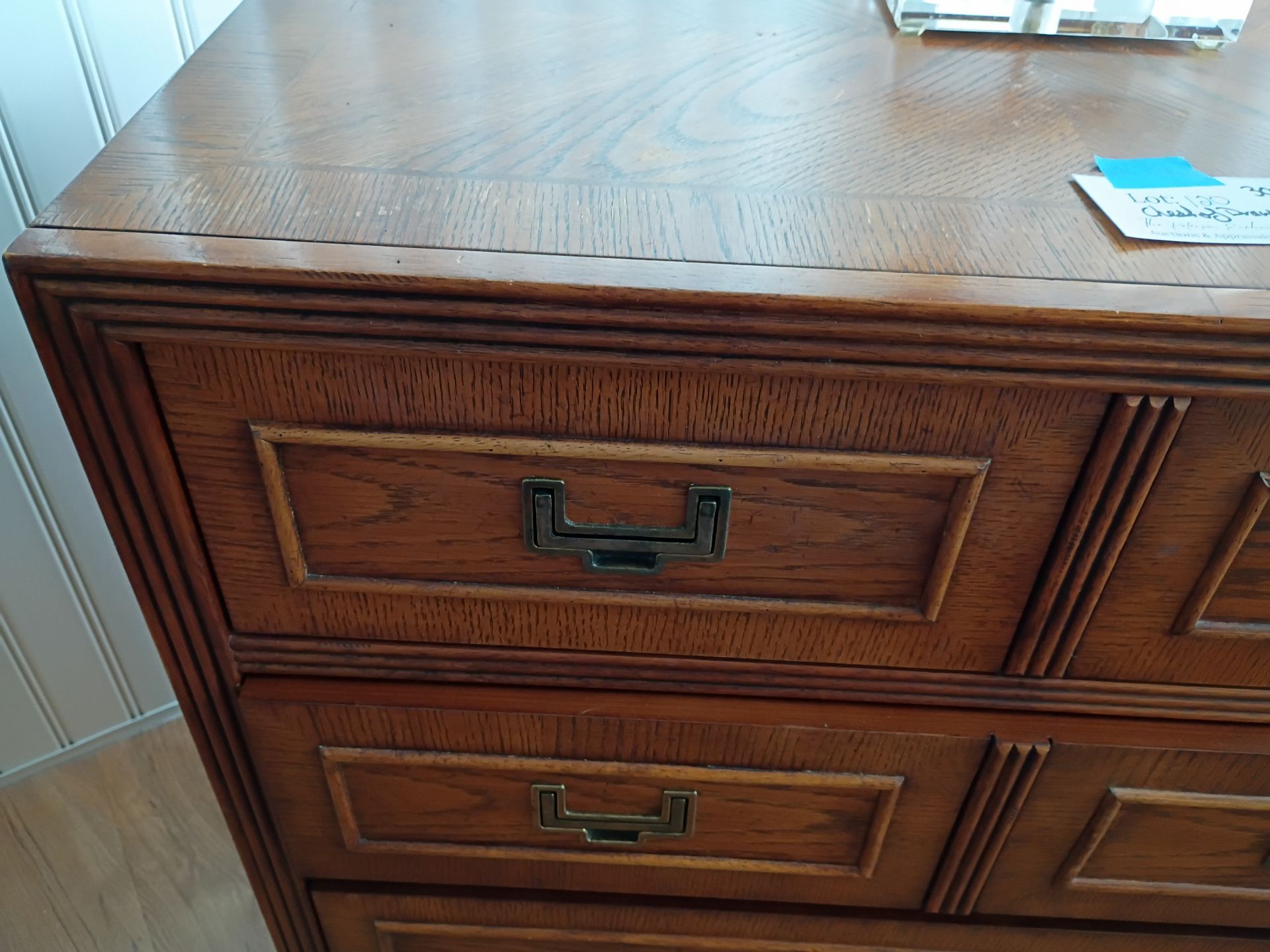 Wooden three-Drawer Chest - image 4 of 11