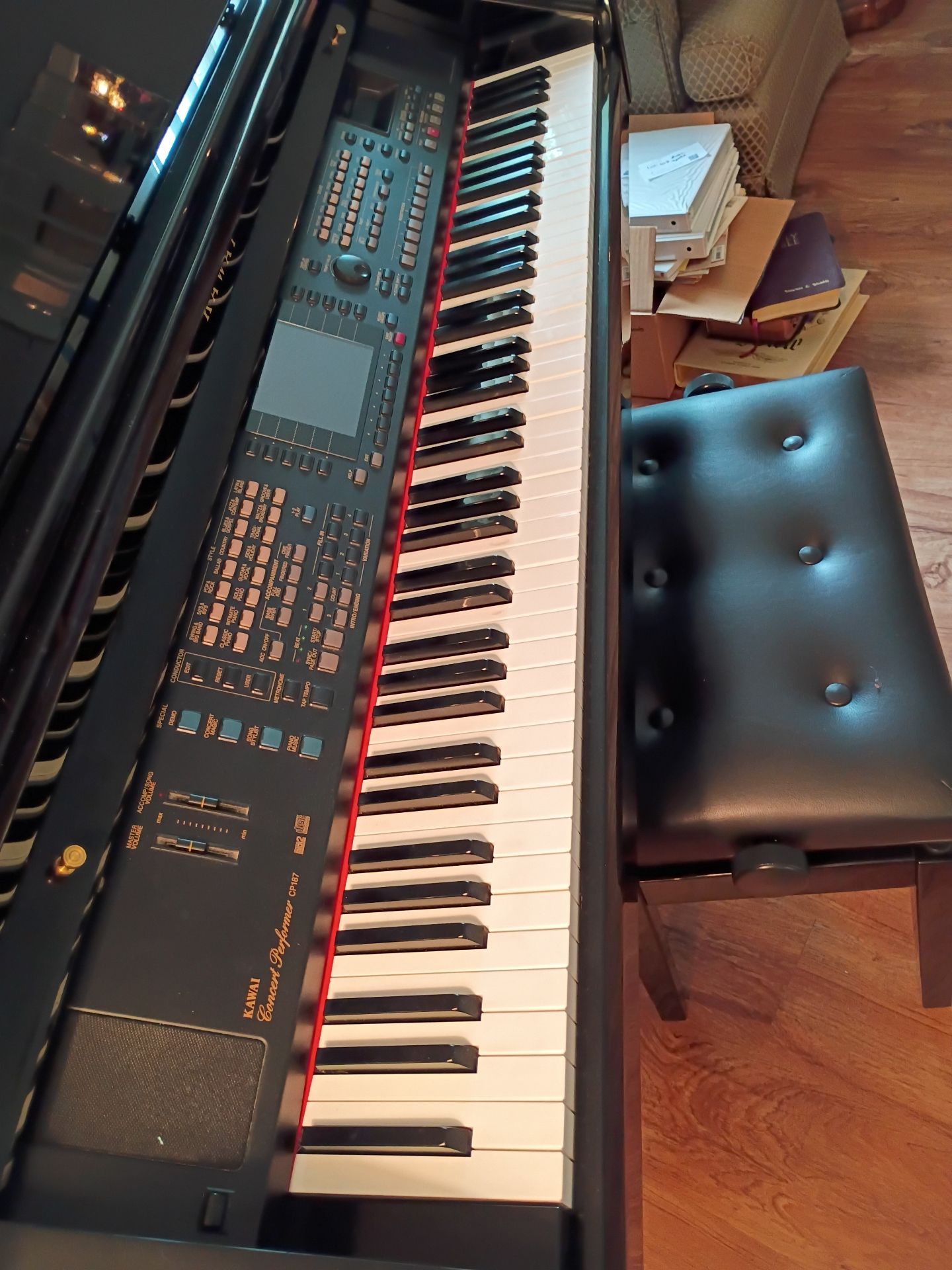 Kawai Concert Performer Digital Grand Piano with Bench - image 4 of 13