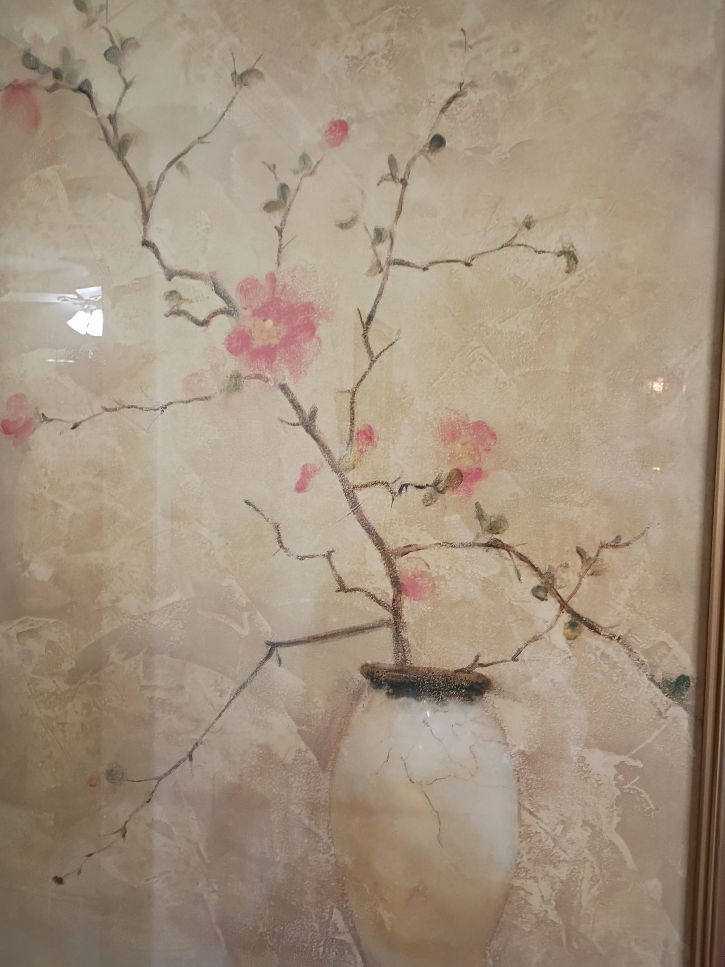 Framed Floral Vase Print - image 2 of 3
