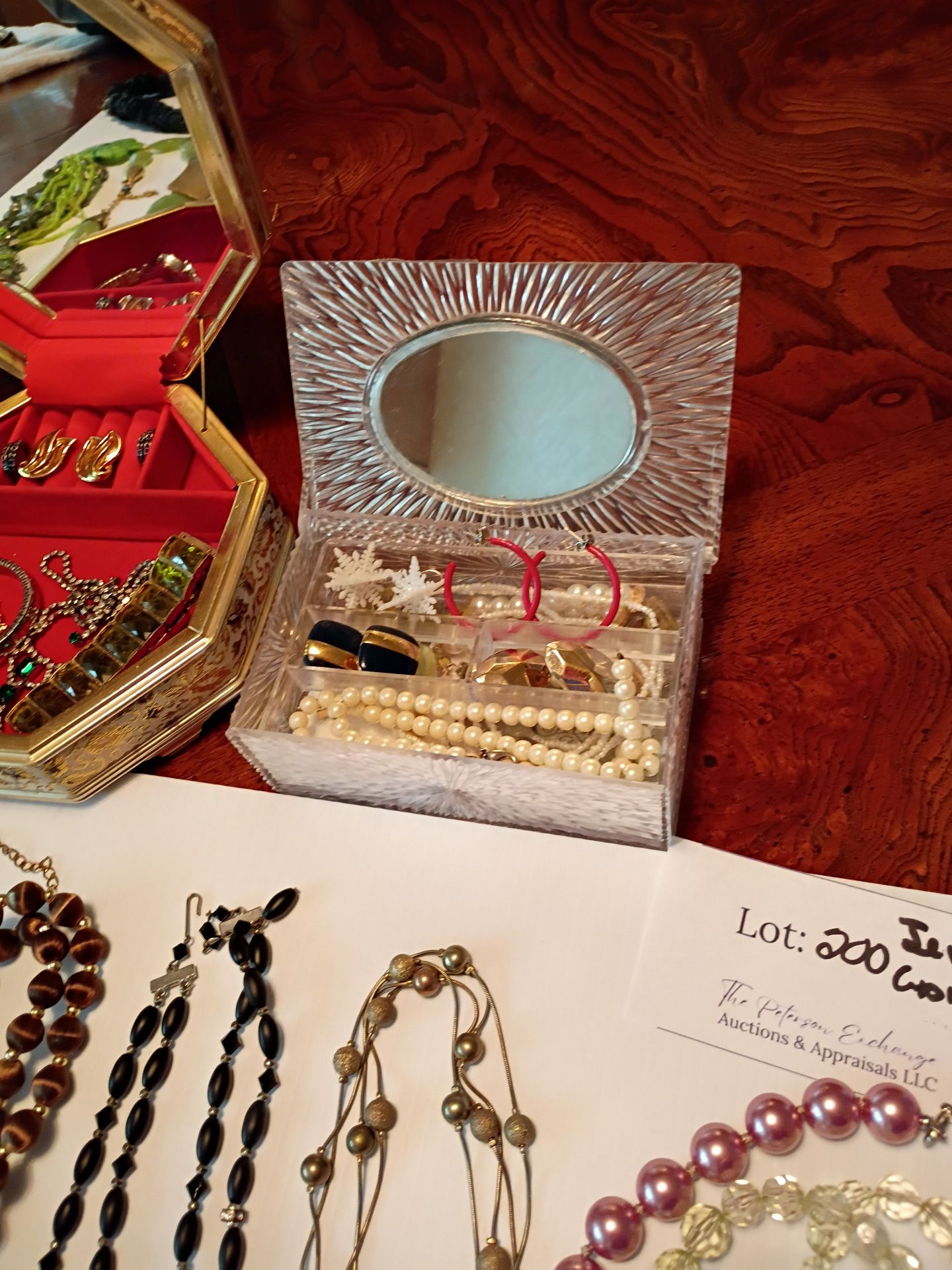 Assorted Costume Jewelry and Jewelry Boxes - image 4 of 5