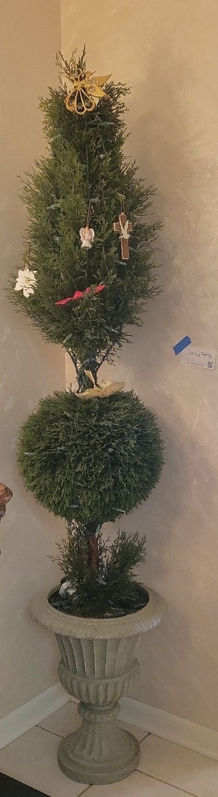 Decorative Topiary Tree in Urn Planter - image 1 of 5