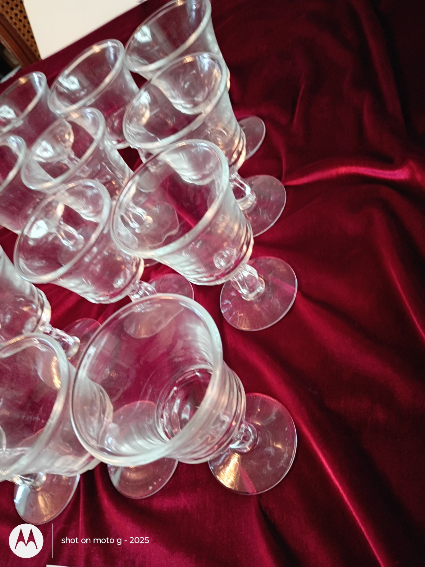 Set of 12 Fostoria Glass Goblets - image 5 of 5