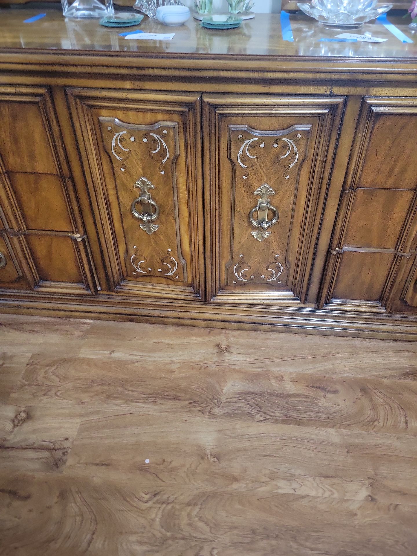 Wooden Dresser with Dual Mirrors - image 2 of 5
