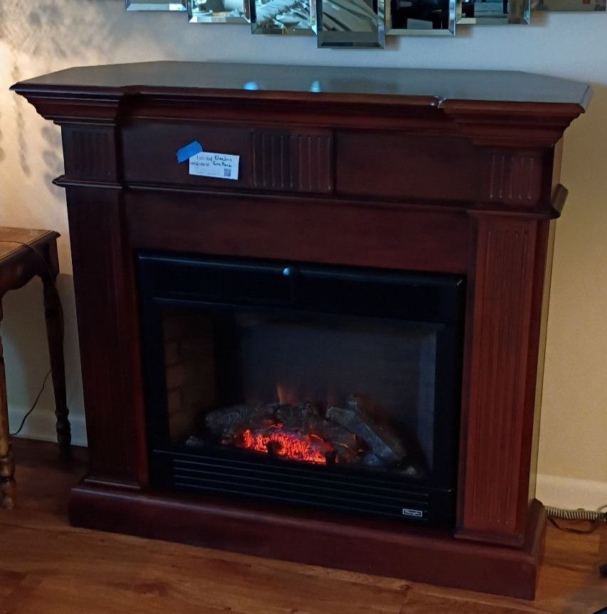 Electric Fireplace Mantel - image 1 of 7
