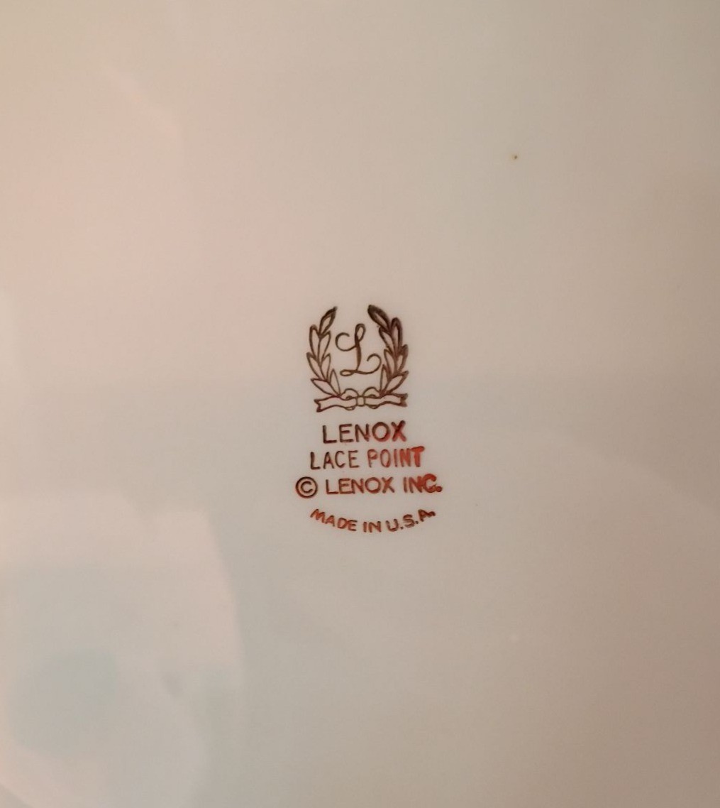 Lenox Lace Point Oval Serving Bowls - image 4 of 4